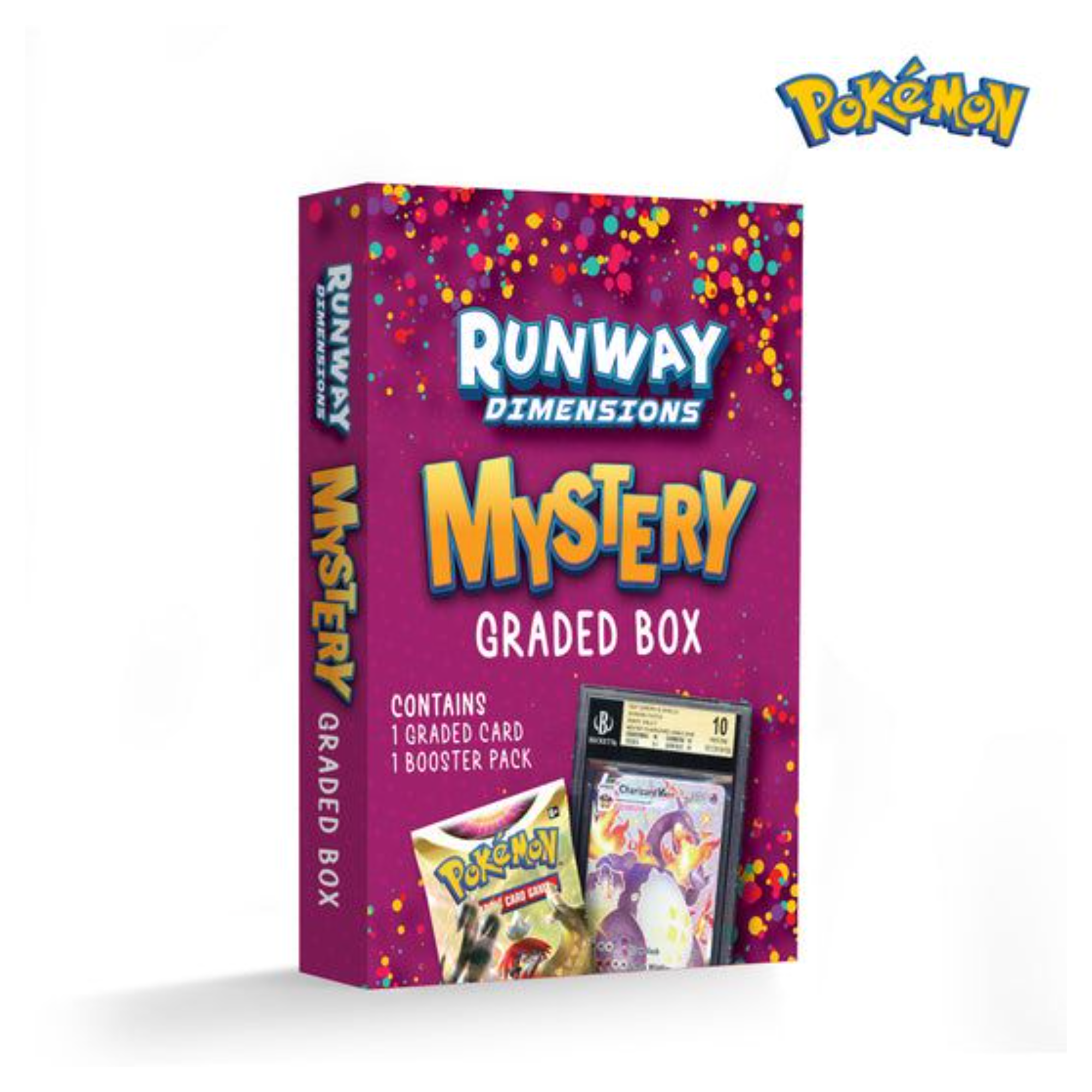 Runway Dimensions Pokemon Mystery Box – The Graded Gallery