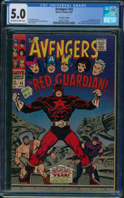 Avengers #43 CGC 5.0