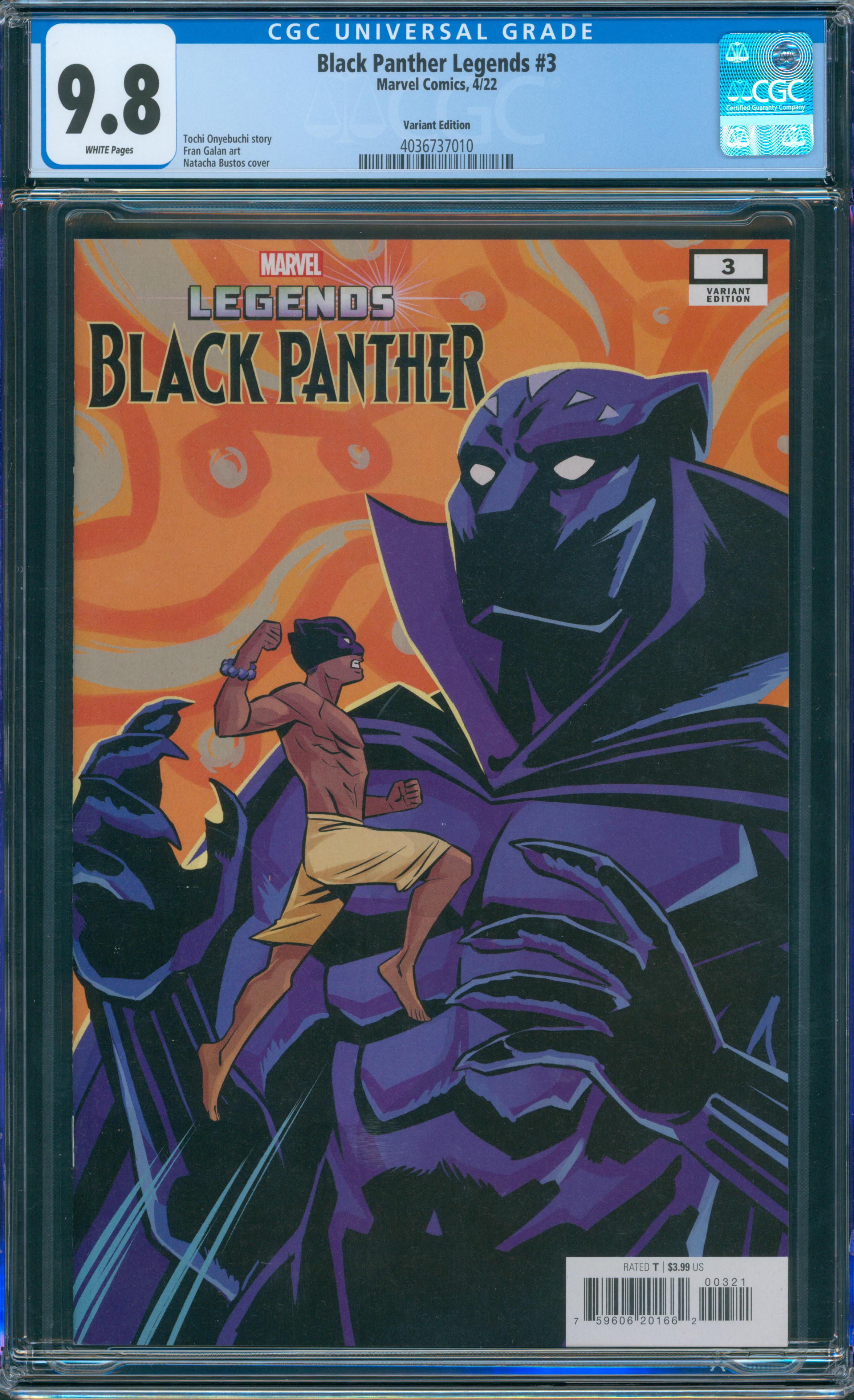 Black Panther Legends #3 CGC 9.8