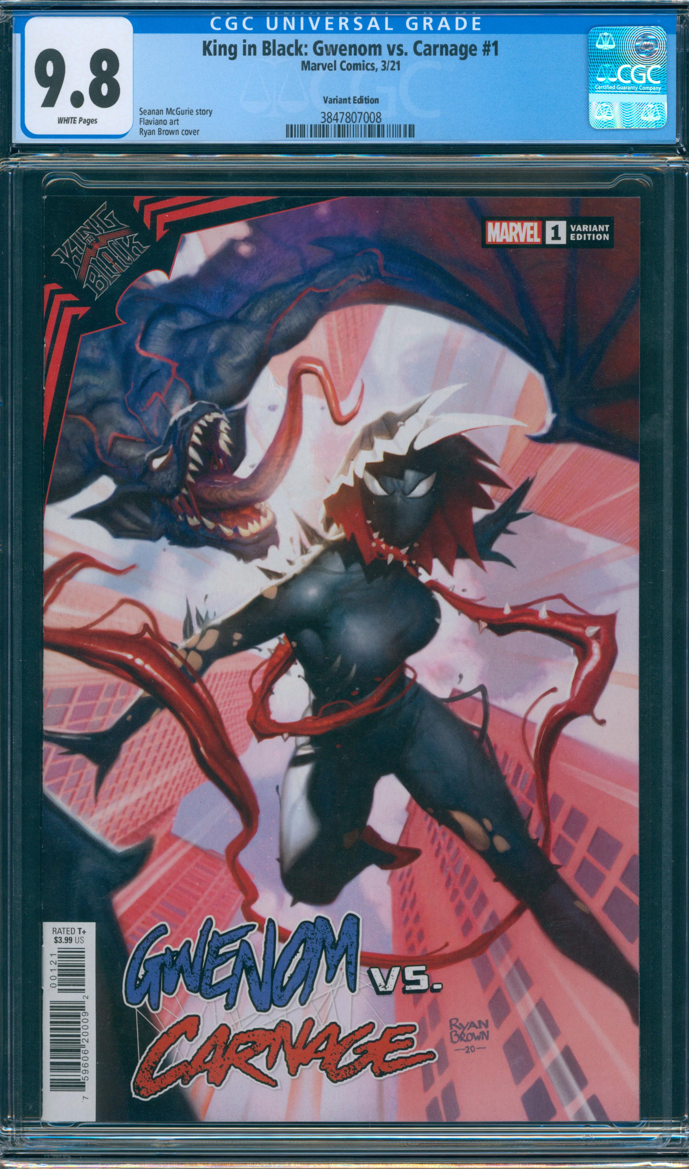 King in Black: Gwenom vs. Carnage #1 CGC 9.8