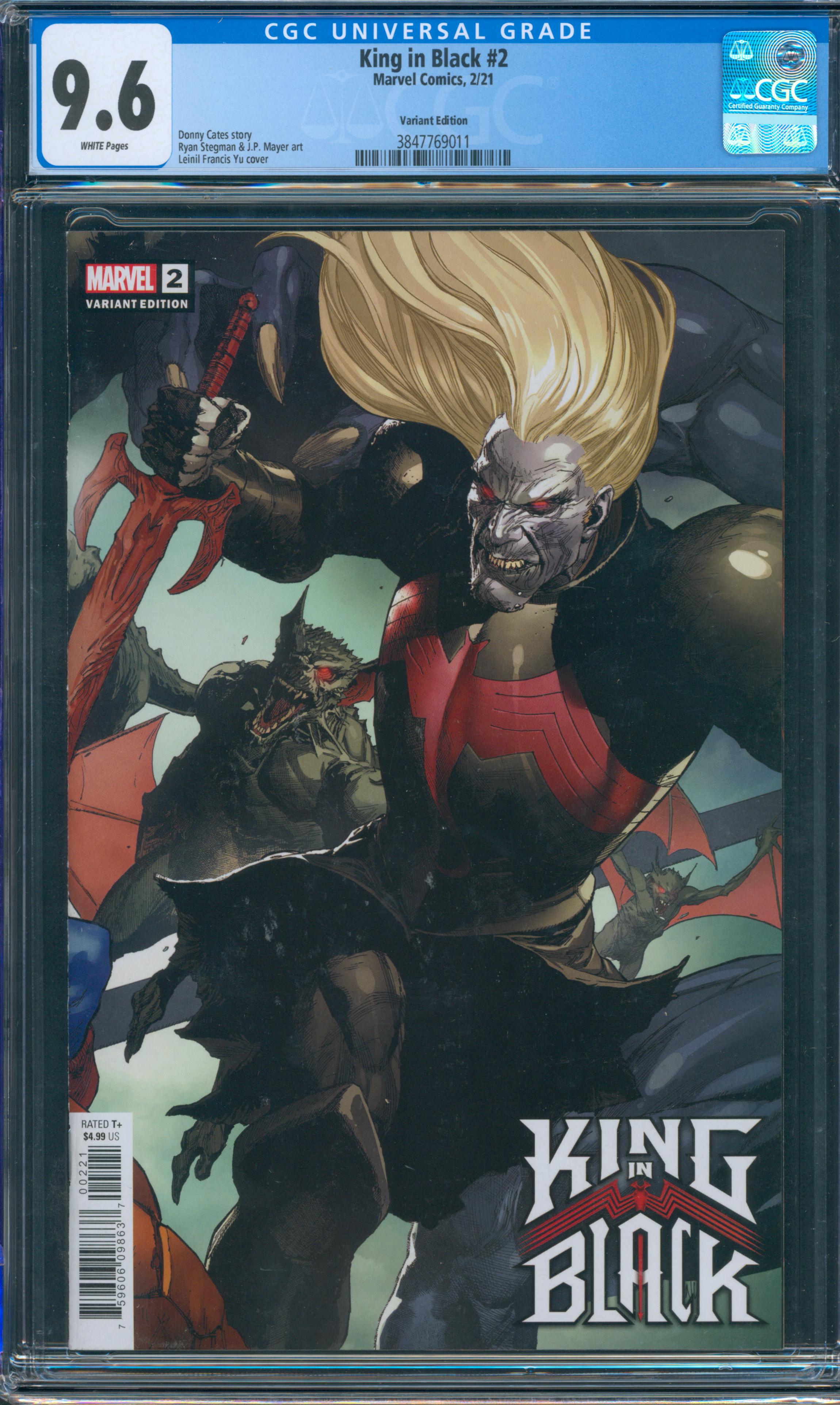 King in Black #2 CGC 9.6
