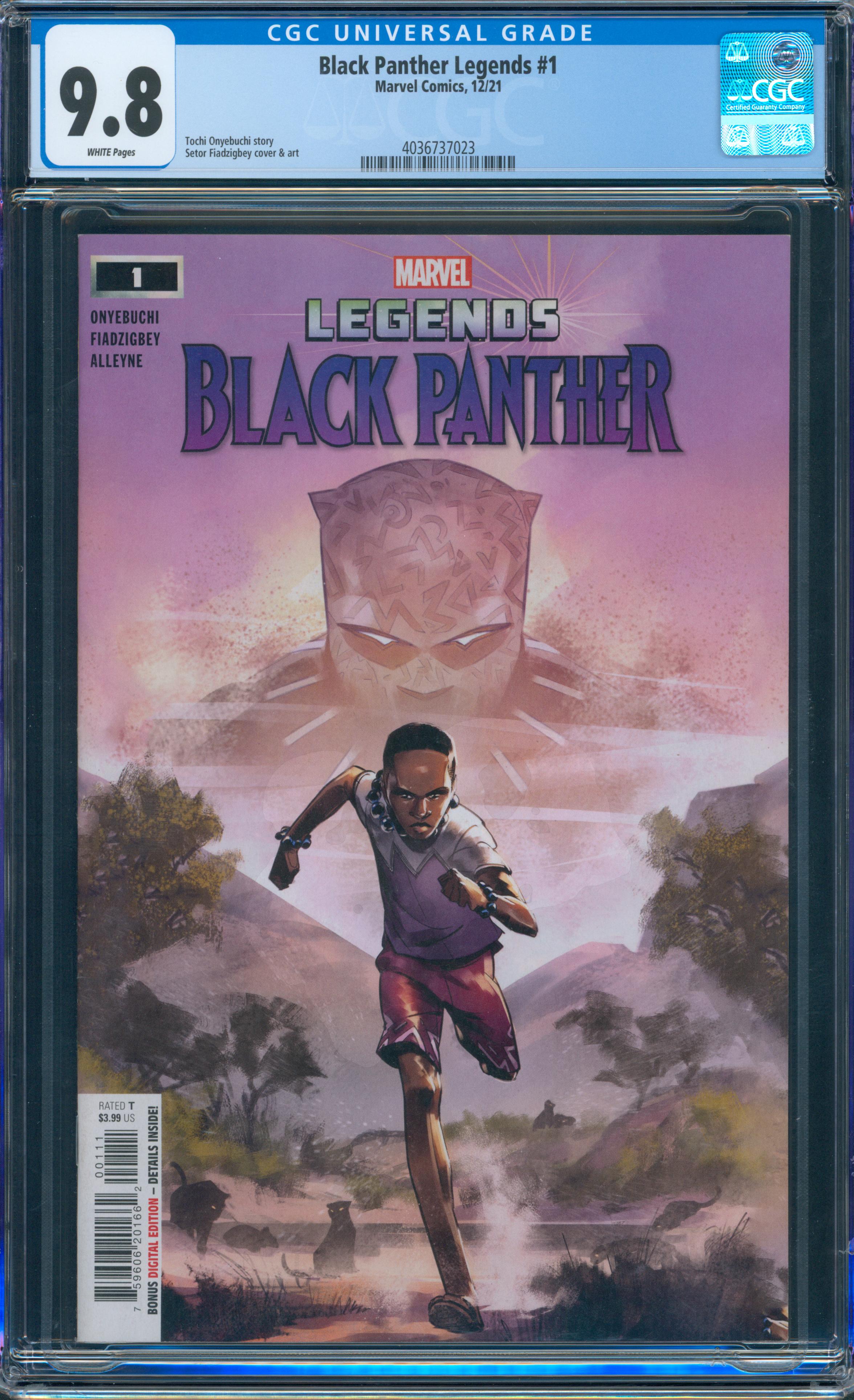 Black Panther Legends #1 CGC 9.8