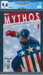 Mythos: Captain America #1 CGC 9.4
