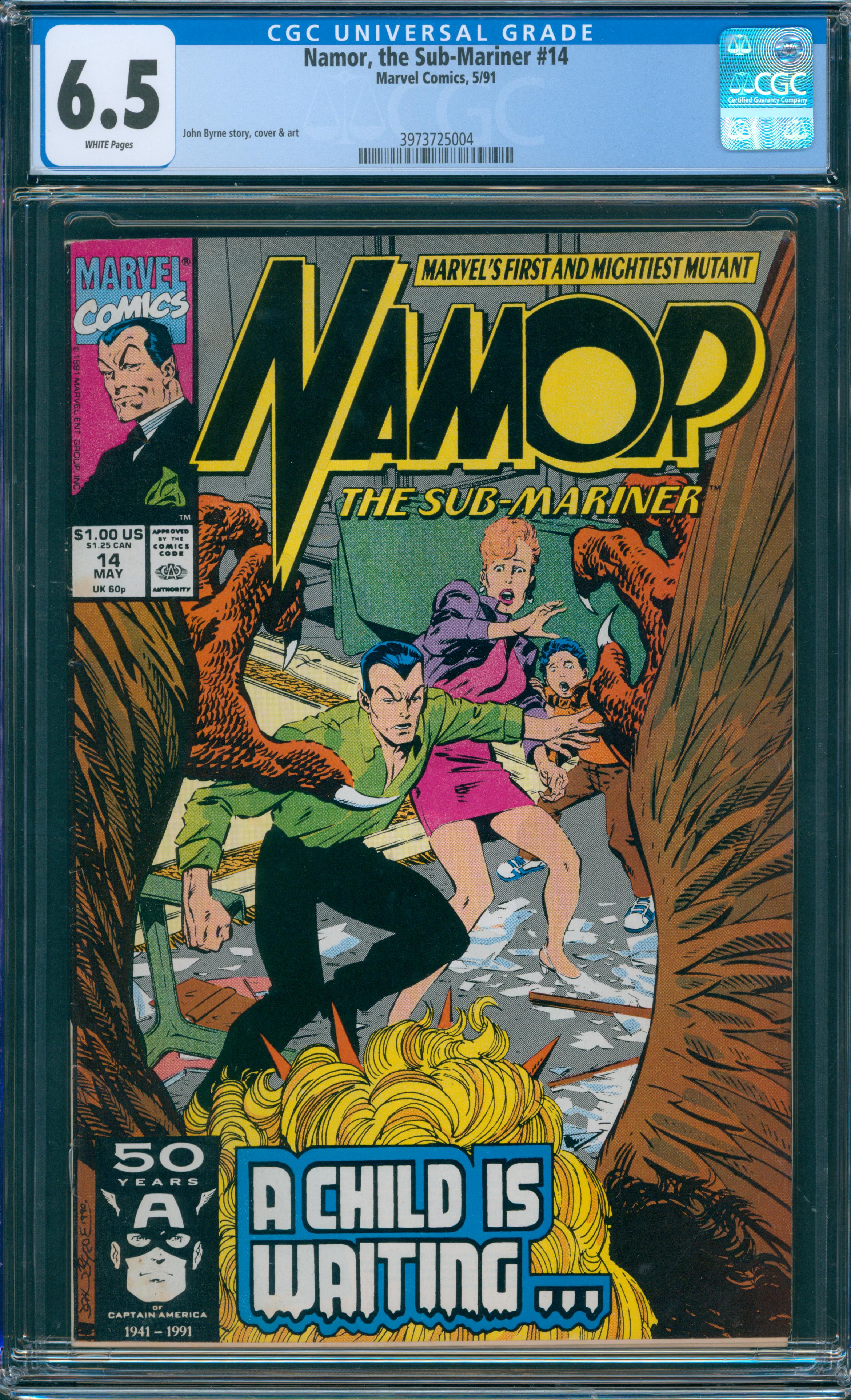Namor, the Sub-Mariner #14 CGC 6.5