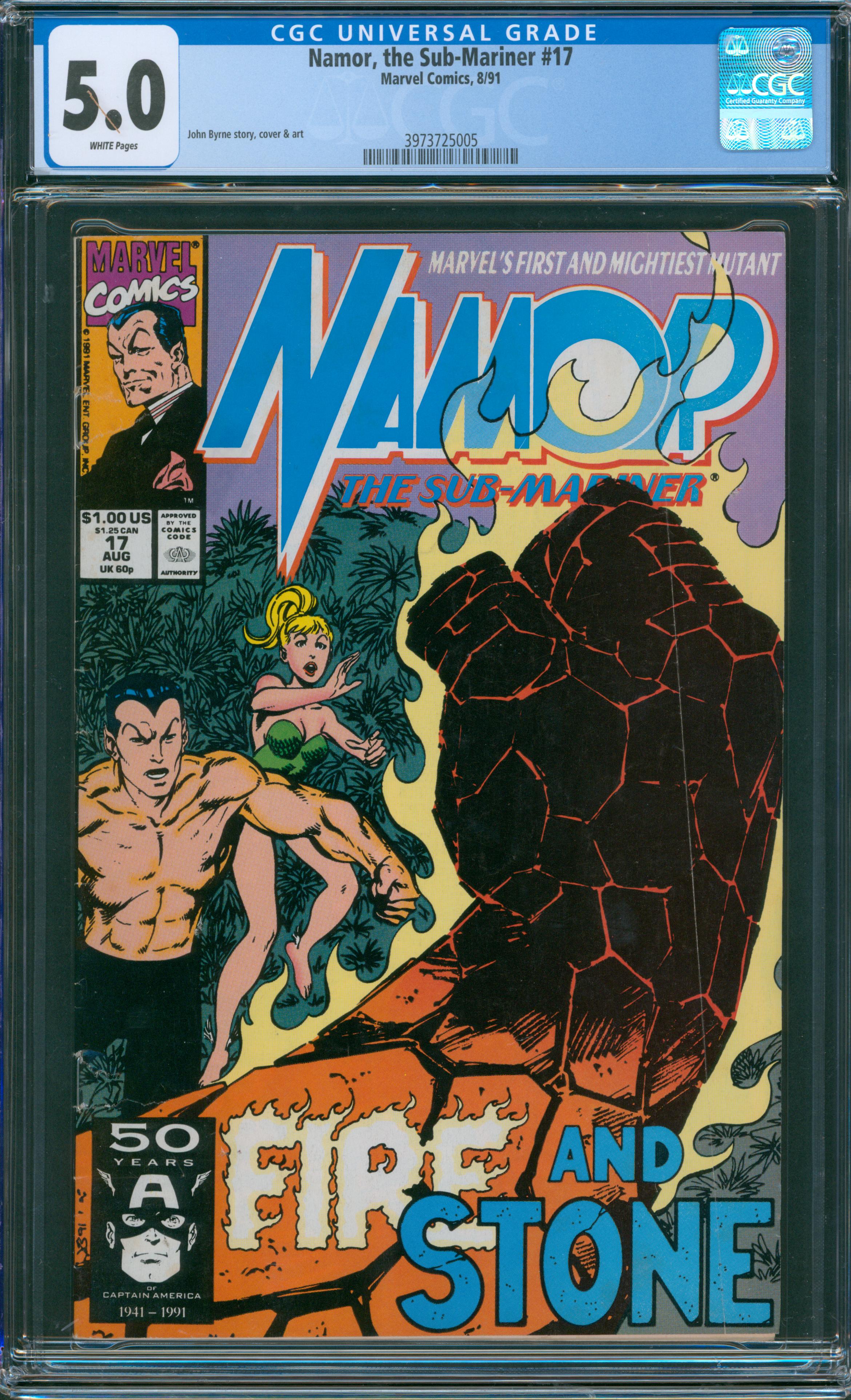 Namor, the Sub-Mariner #17 CGC 5.0