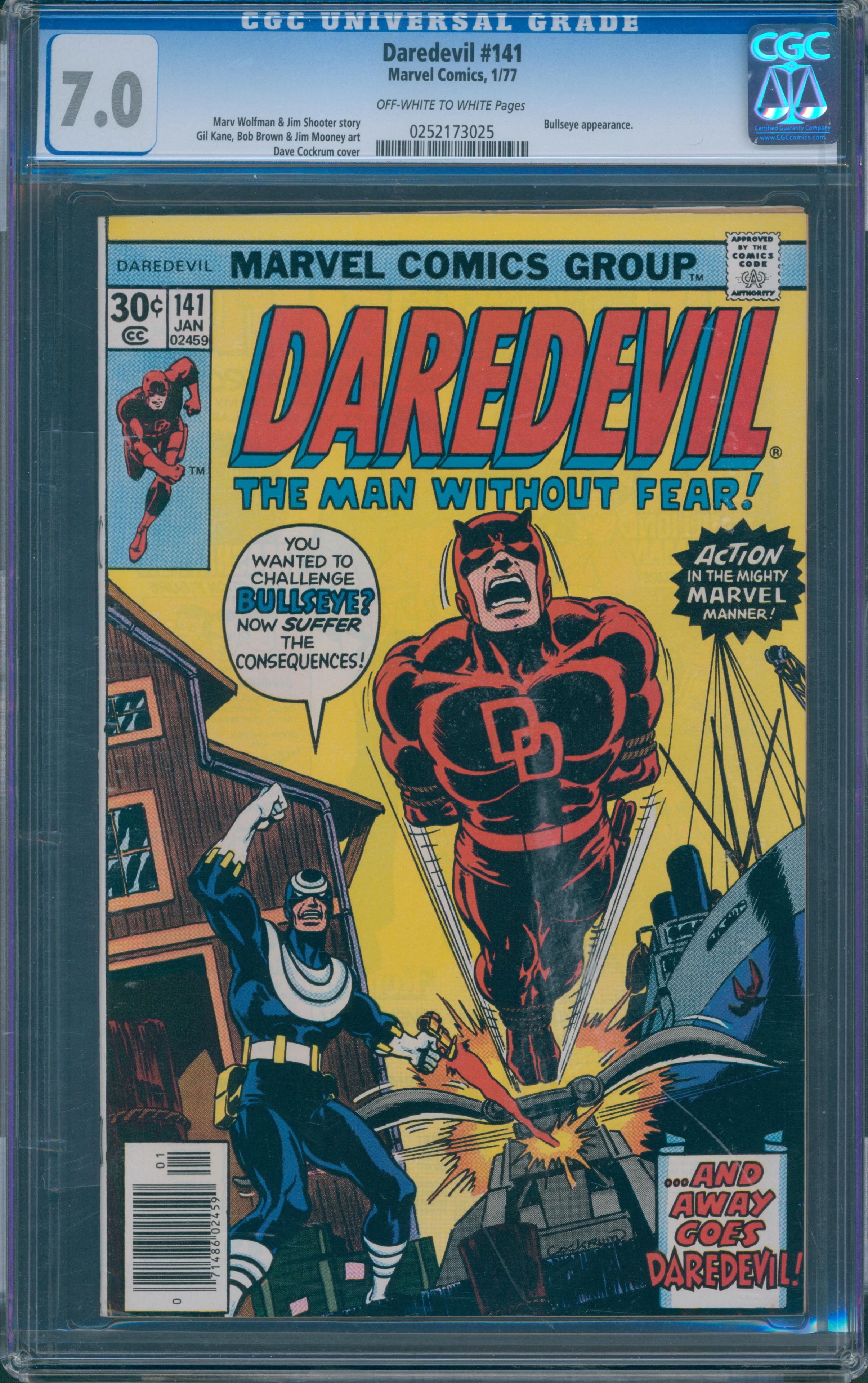 Daredevil #141 CGC 7.0