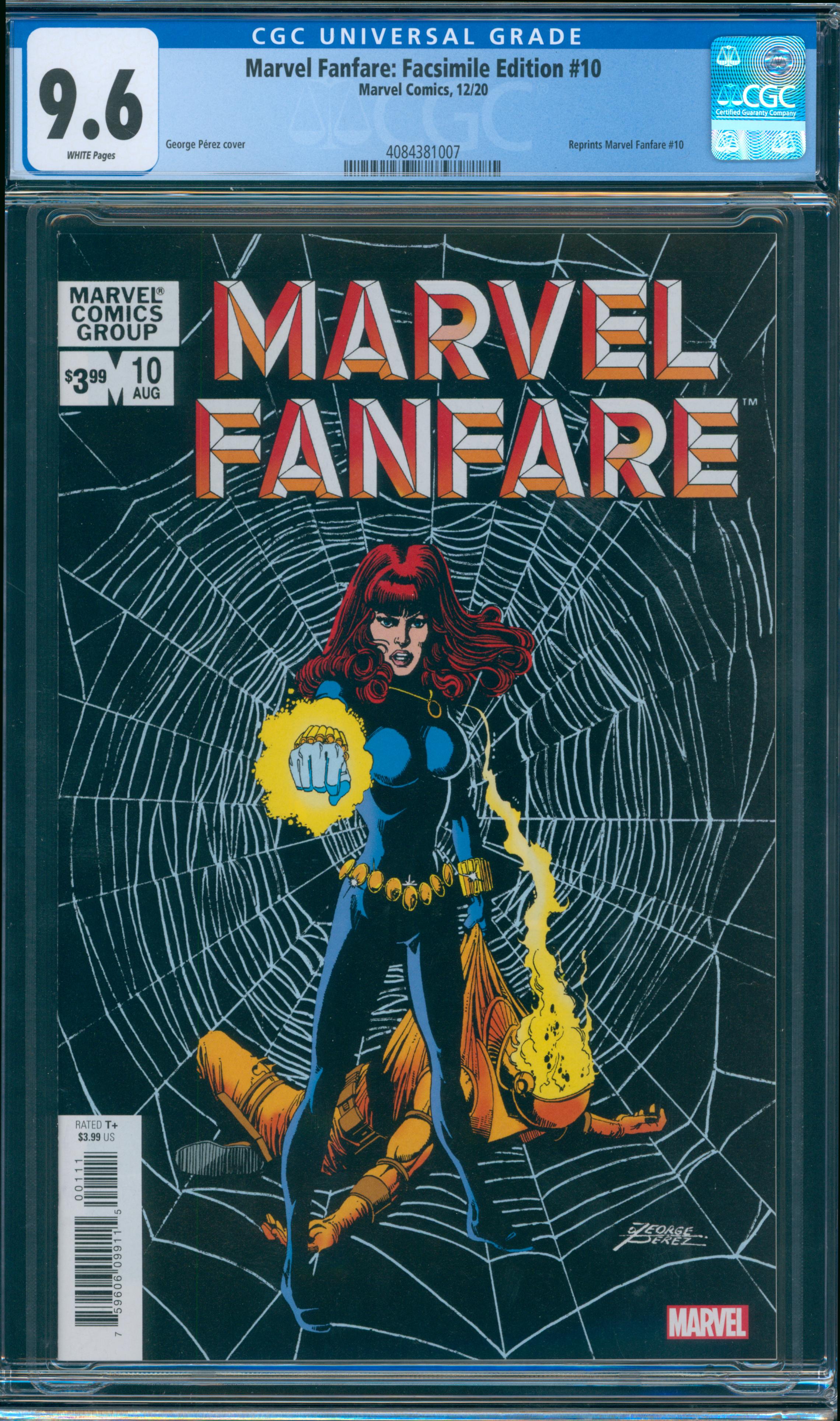 Marvel Fanfare: Facsimile Edition #10 CGC 9.6