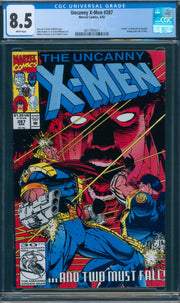 Uncanny X-Men #287 CGC 8.5