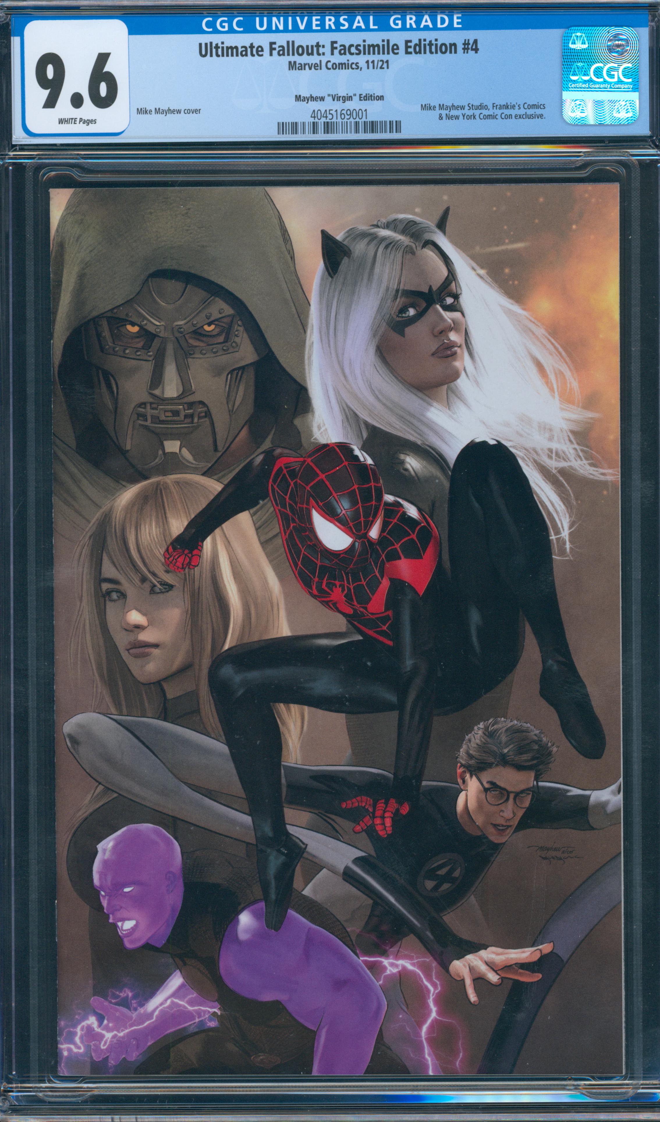 Ultimate Fallout: Facsimile Edition #4 CGC 9.6