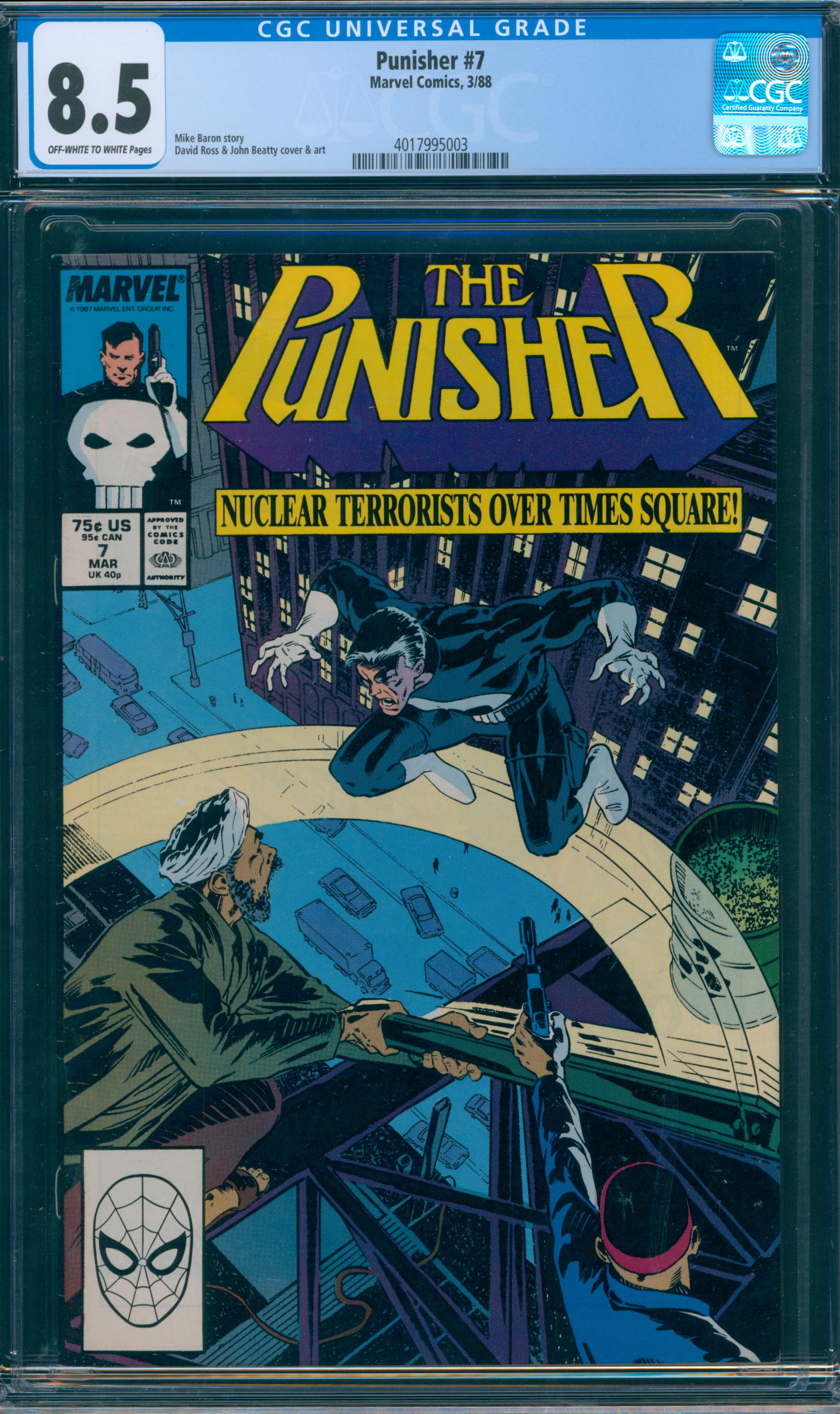 Punisher #7 CGC 8.5