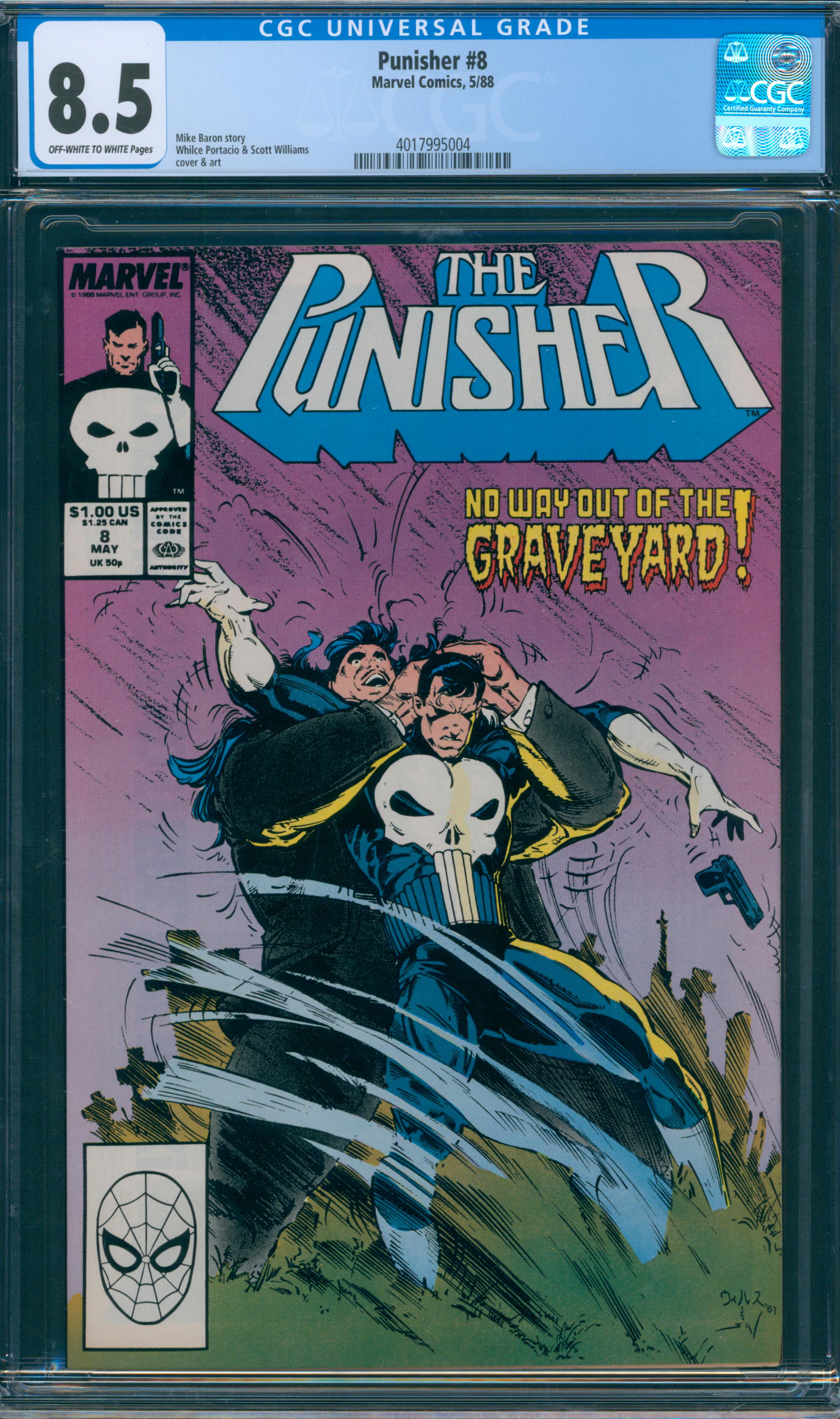 Punisher #8 CGC 8.5