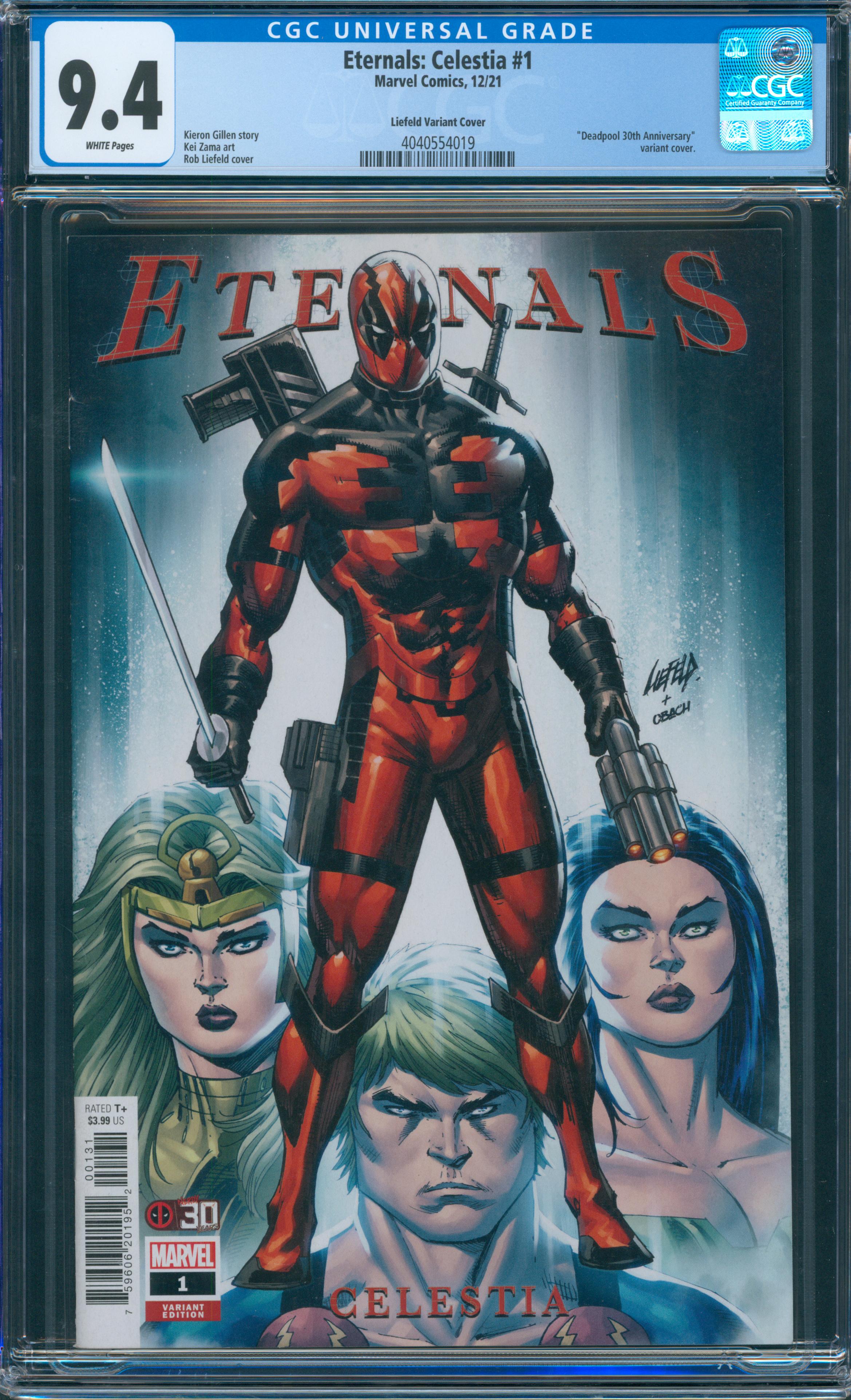 Eternals: Celestia #1 CGC 9.4