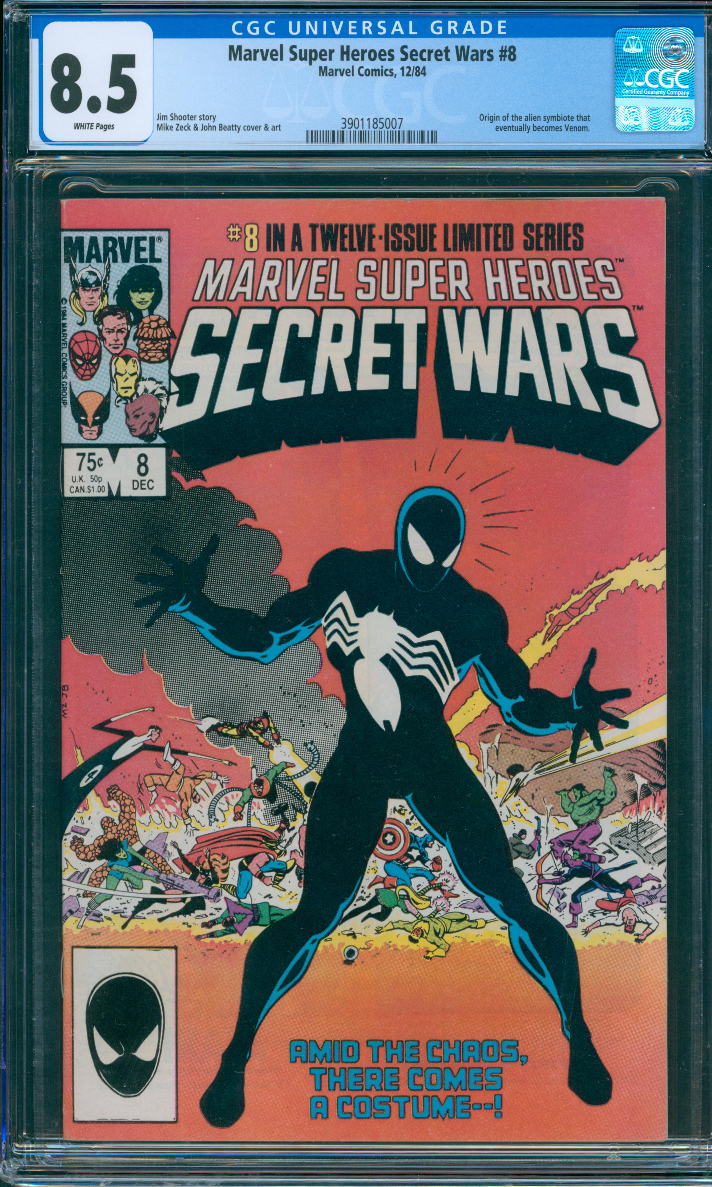 Marvel Super Heroes Secret Wars #8 CGC 8.5