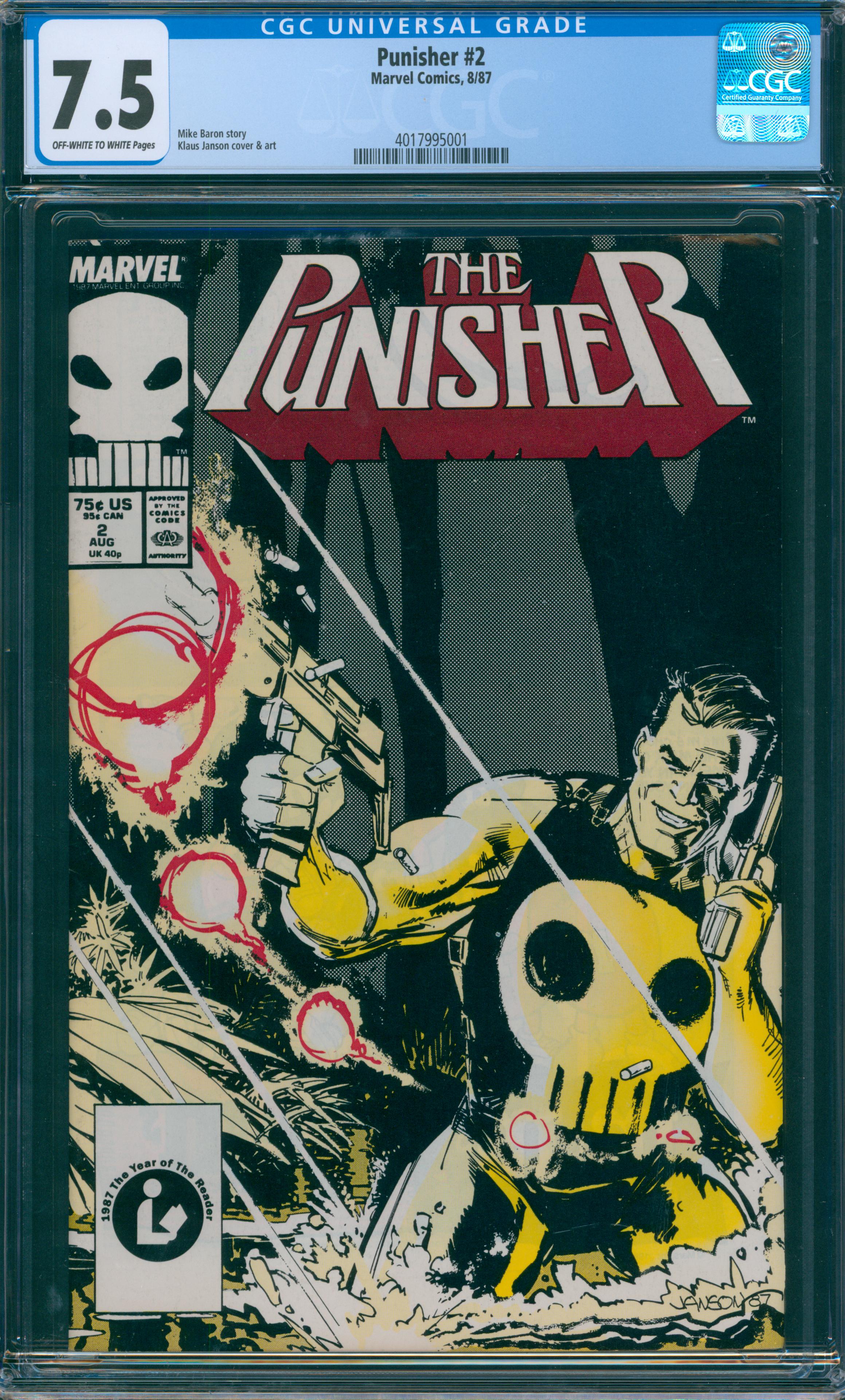 Punisher #2 CGC 7.5