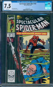 Spectacular Spider-Man #165 CGC 7.5