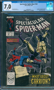 Spectacular Spider-Man #149 CGC 7.0