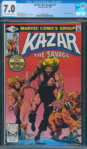 Ka-Zar the Savage #1 CGC 7.0