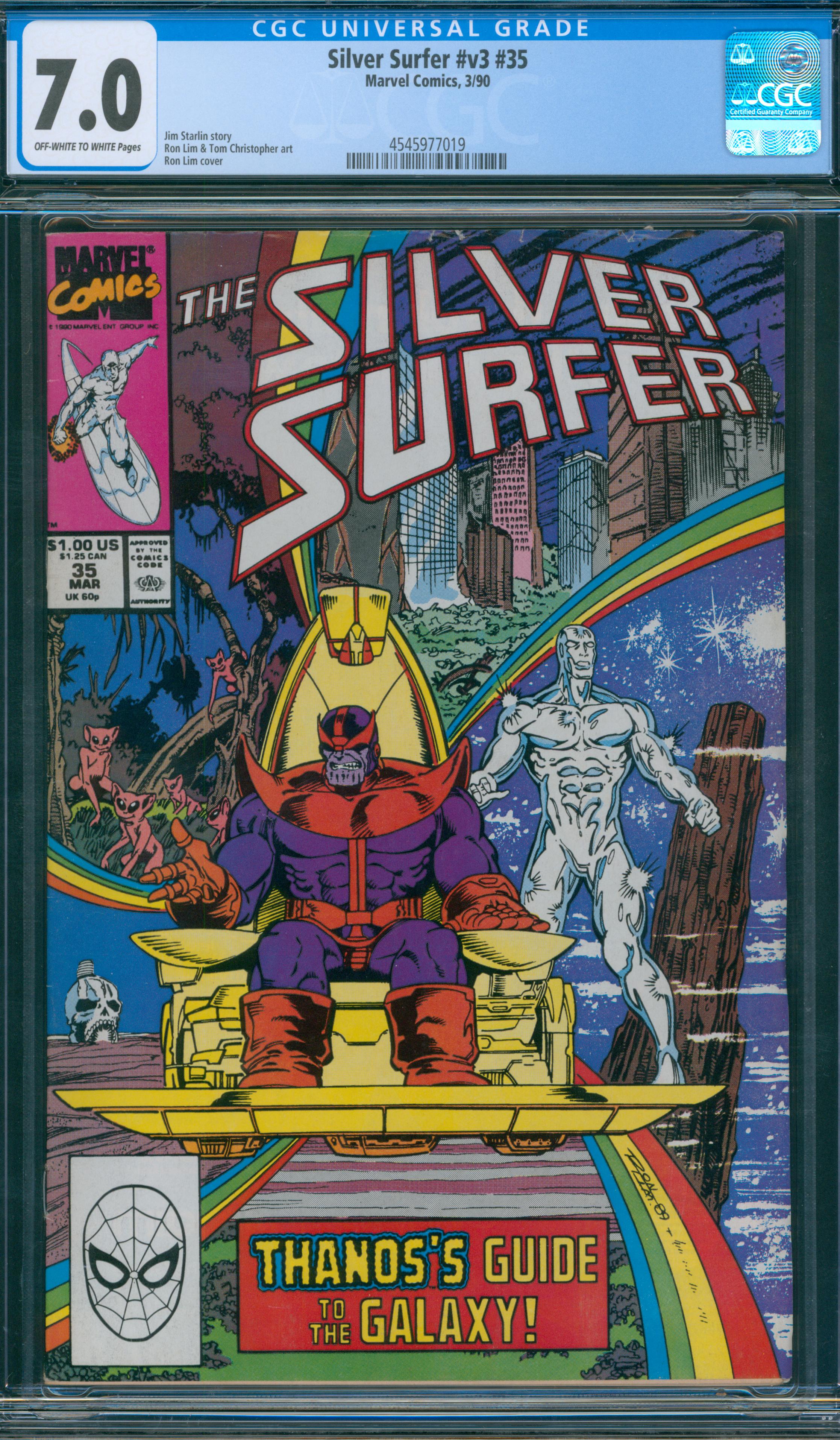 Silver Surfer #v3 #35 CGC 7.0
