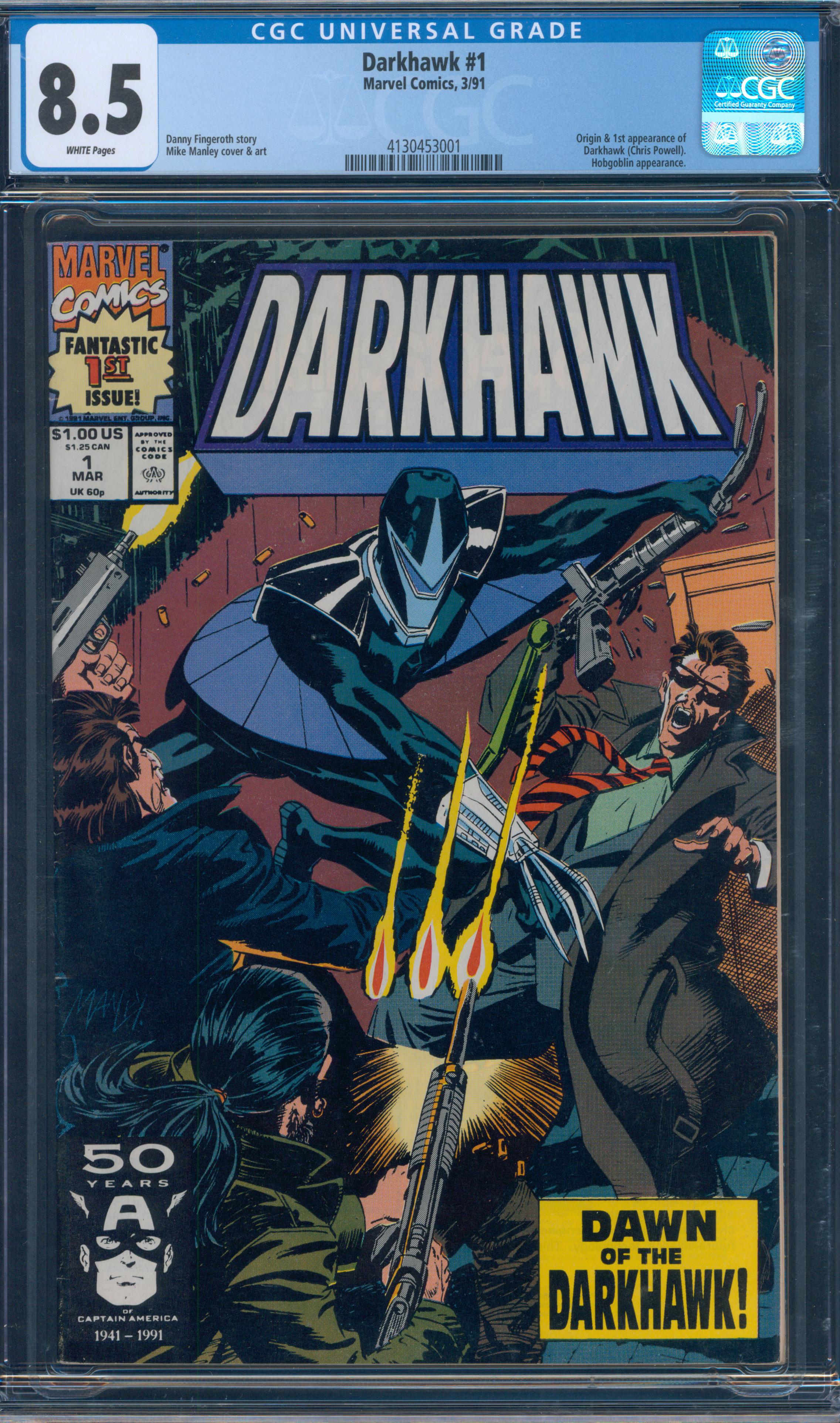 Darkhawk #1 CGC 8.5