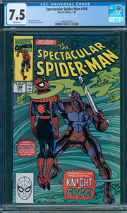 Spectacular Spider-Man #166 CGC 7.5