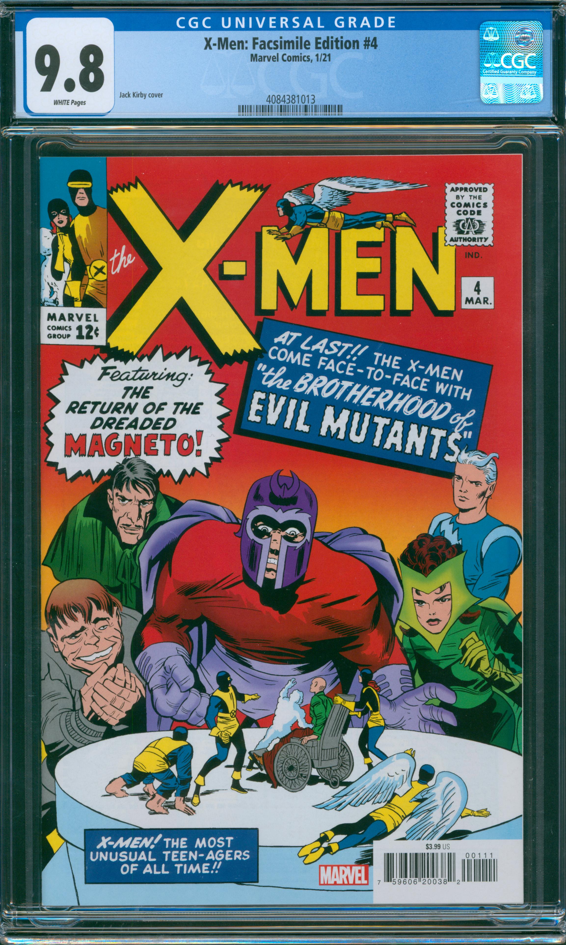 X-Men: Facsimile Edition #4 CGC 9.8