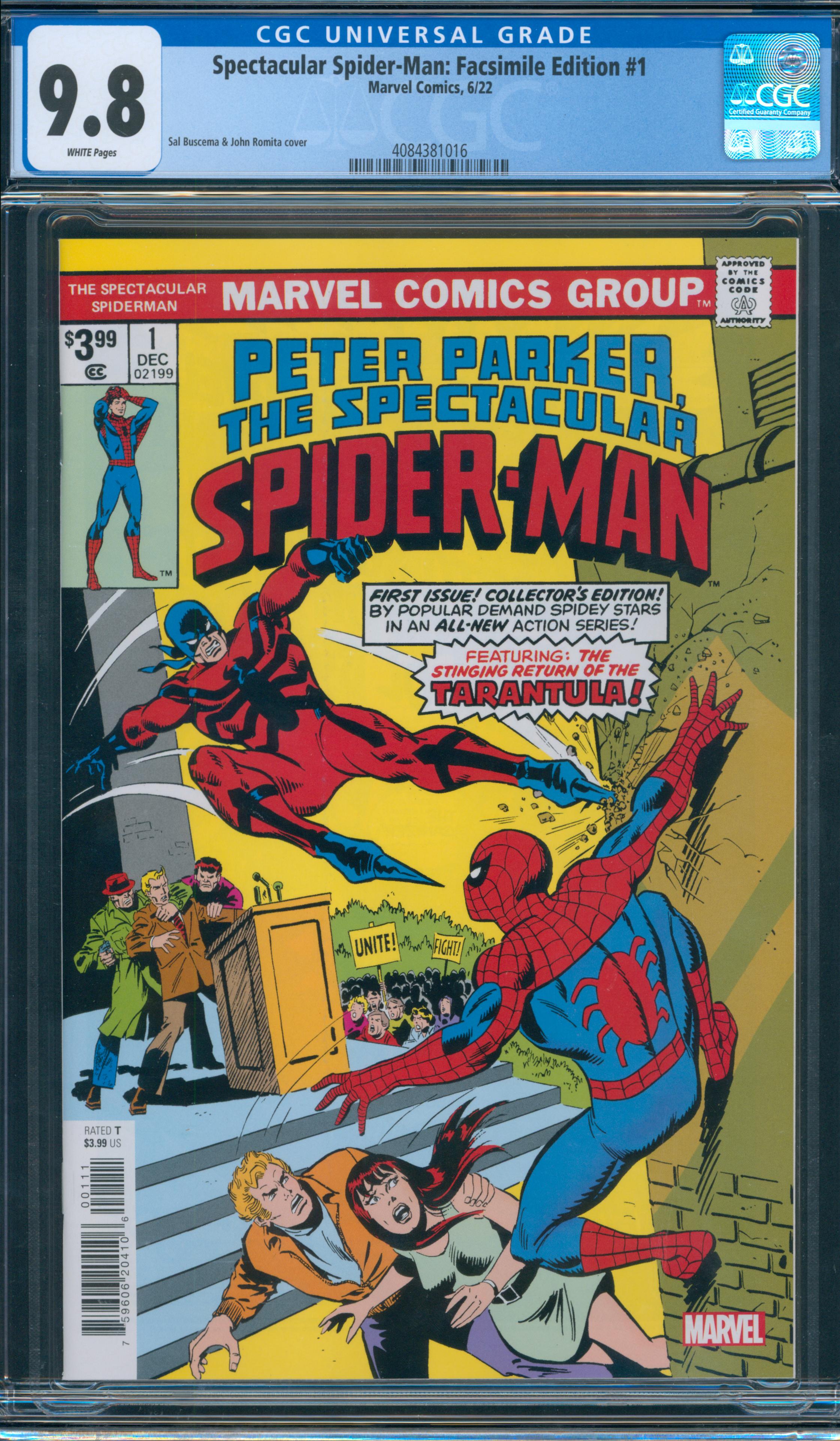 Spectacular Spider-Man: Facsimile Edition #1