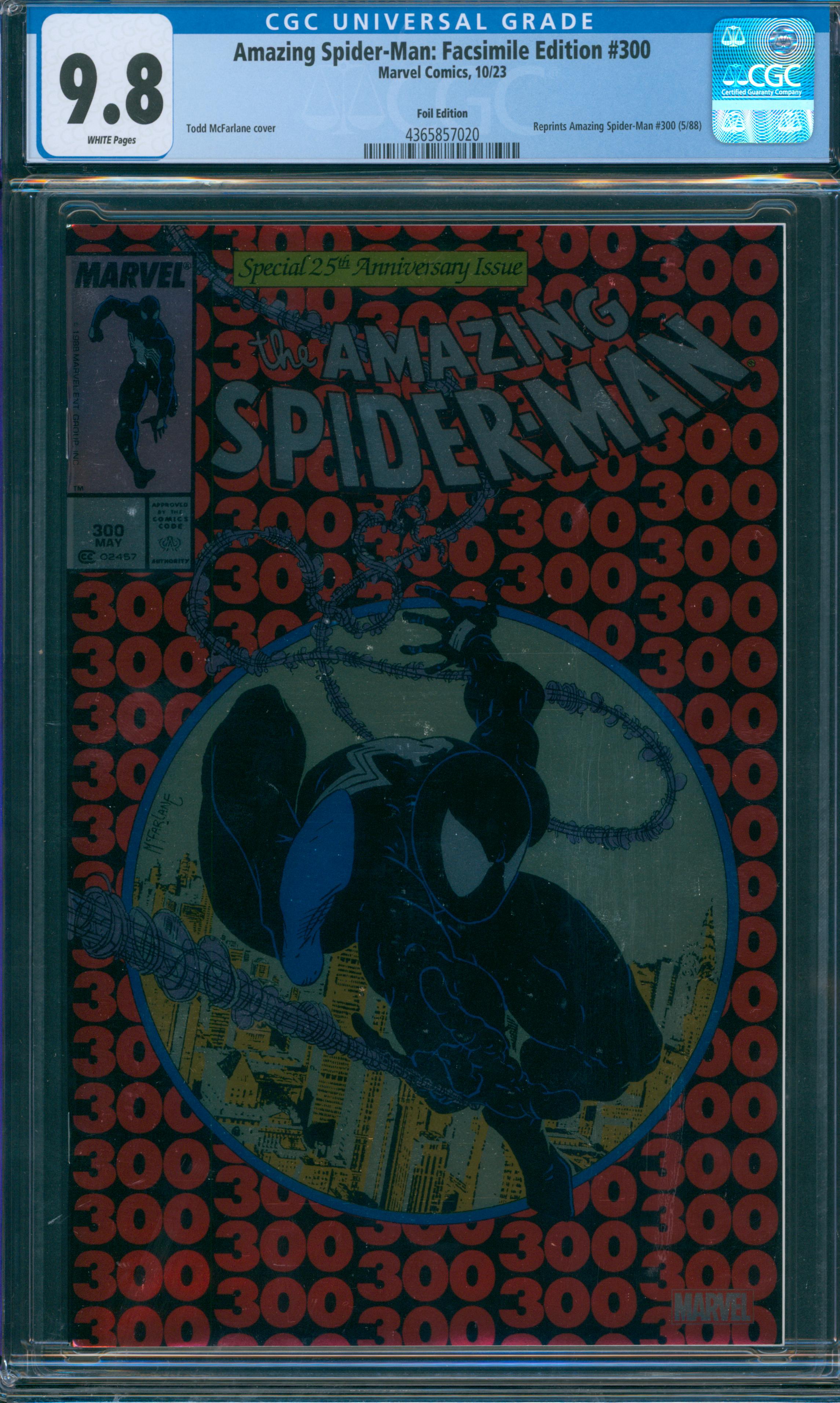 Amazing Spider-Man: Facsimile Edition #300 CGC 9.8