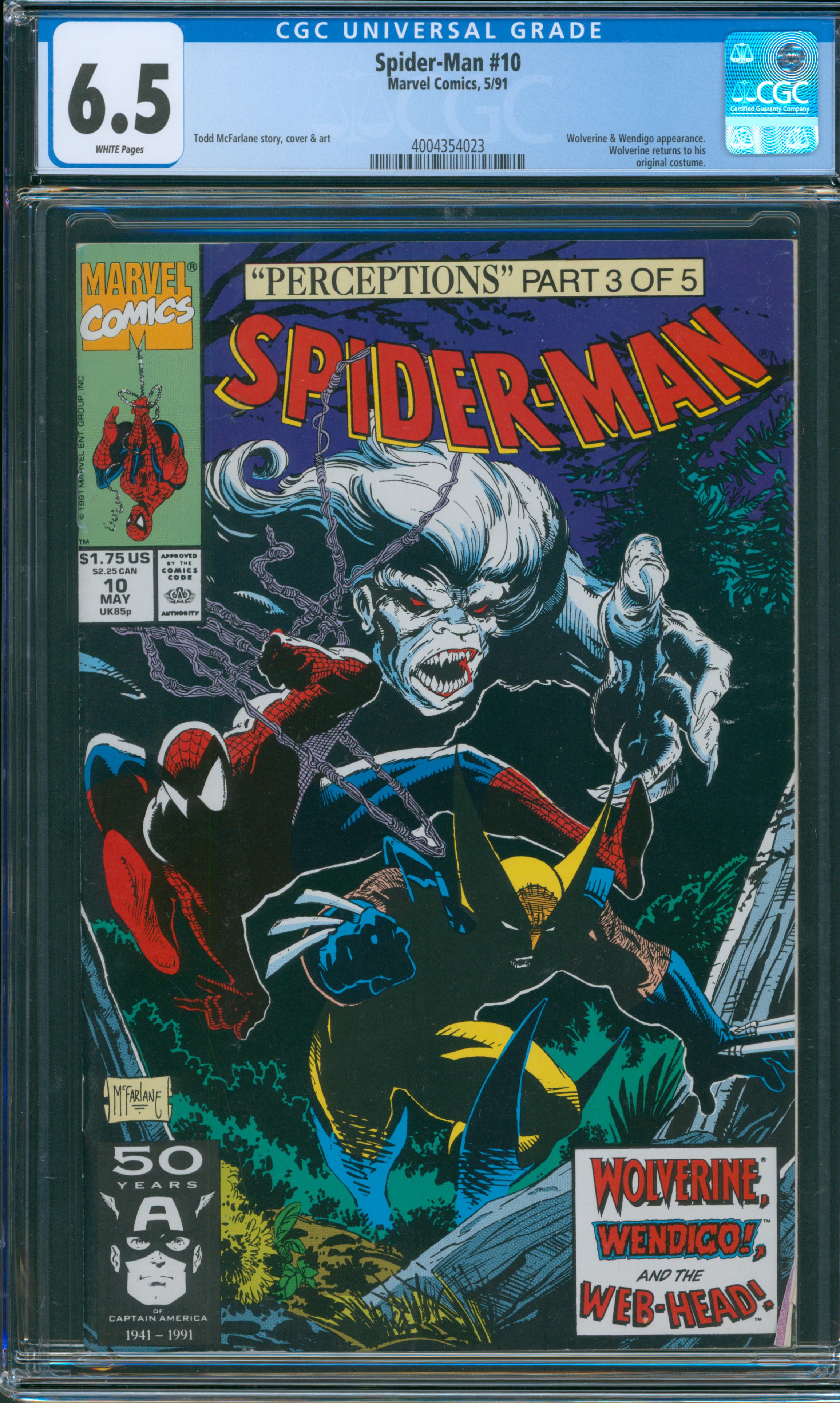 Spider-Man #10 CGC 6.5