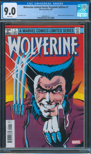 Wolverine Limited Series: Facsimile Edition #1 CGC 9.0