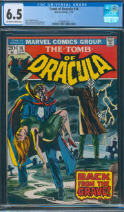 Tomb of Dracula #16 CGC 6.5