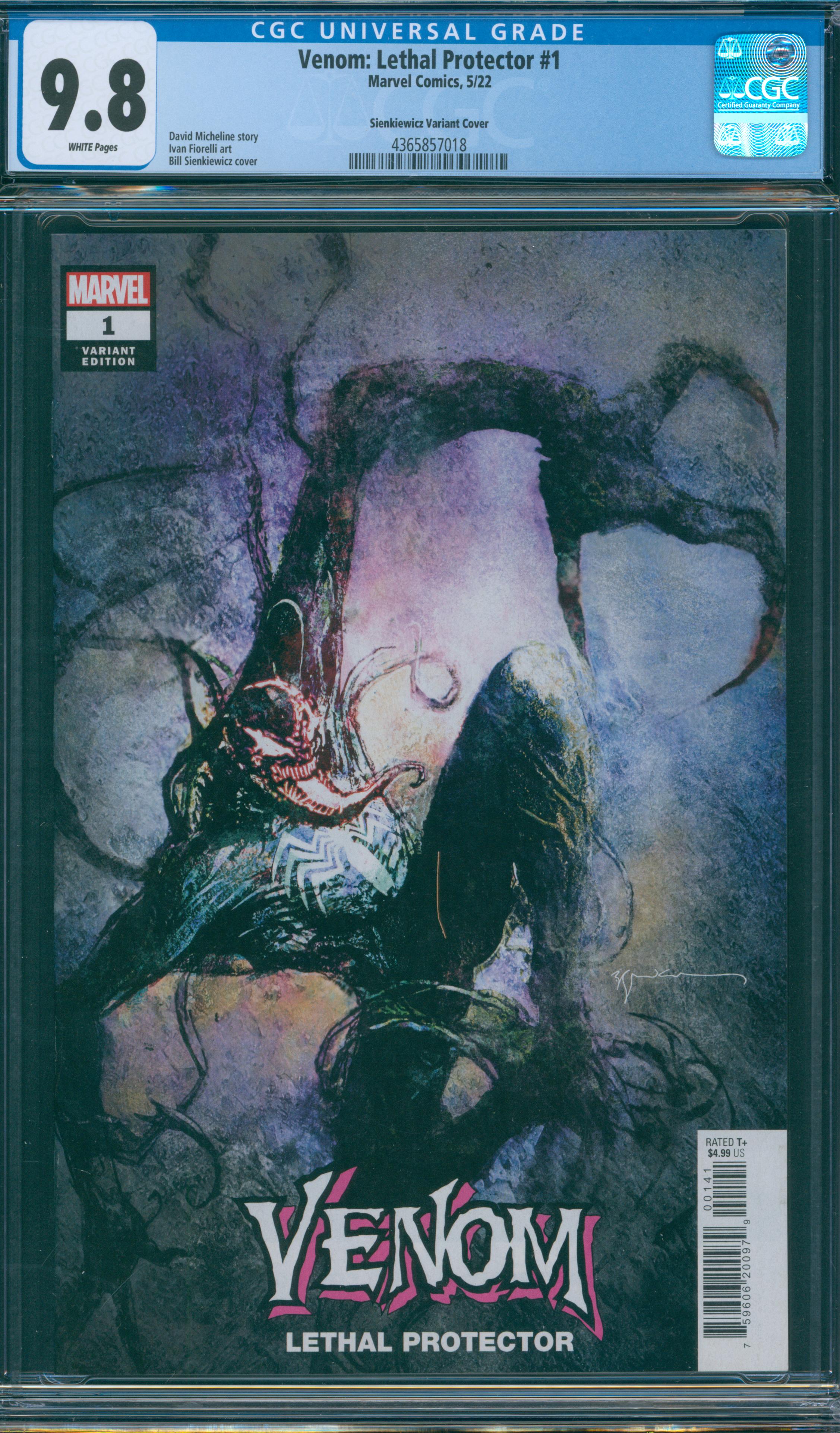 Venom: Lethal Protector #1 CGC 9.8