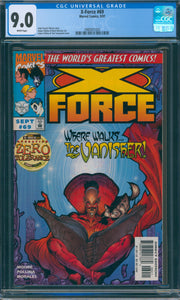 X-Force #69 CGC 9.0