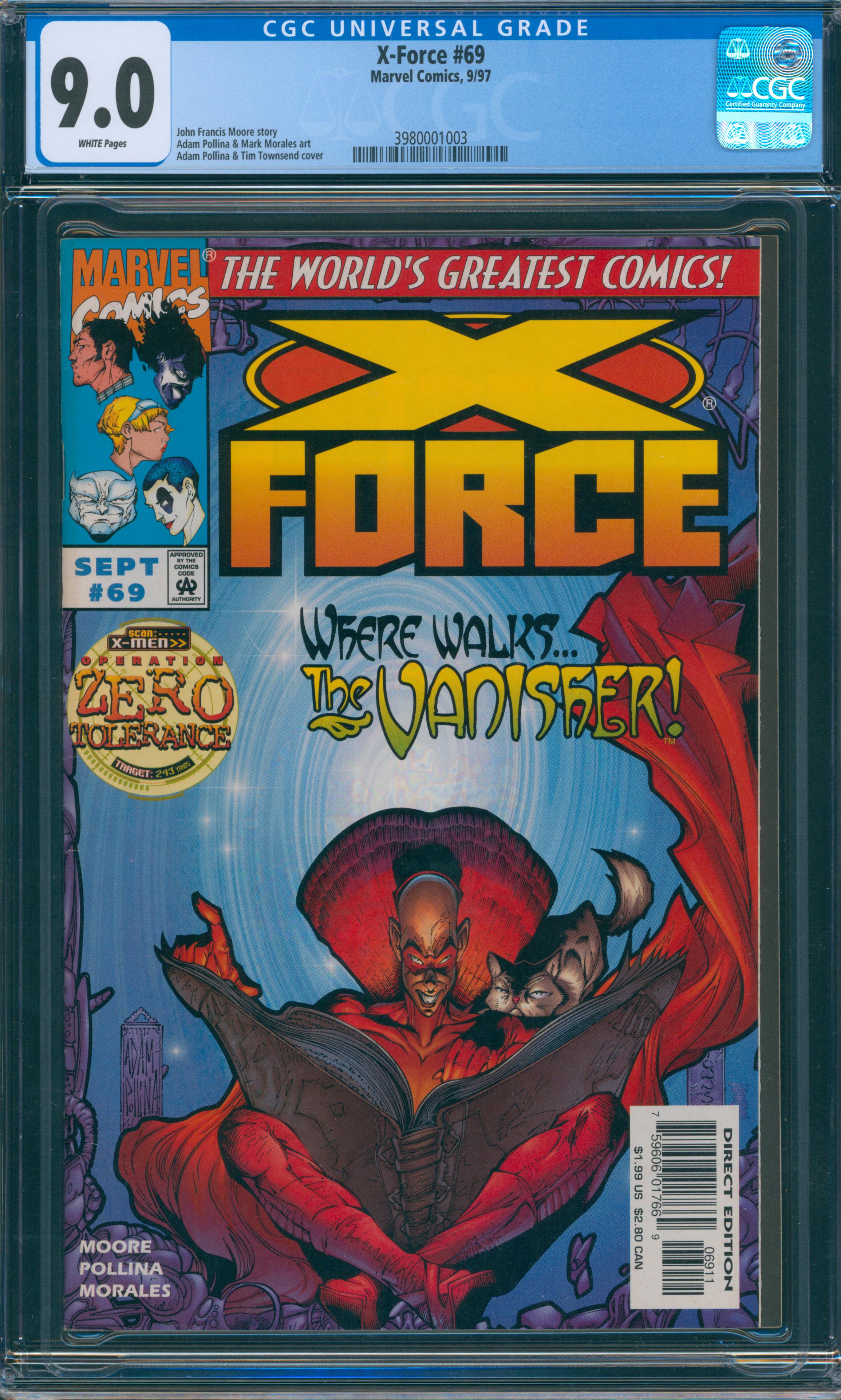 X-Force #69 CGC 9.0