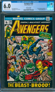 Avengers #105 CGC 6.0