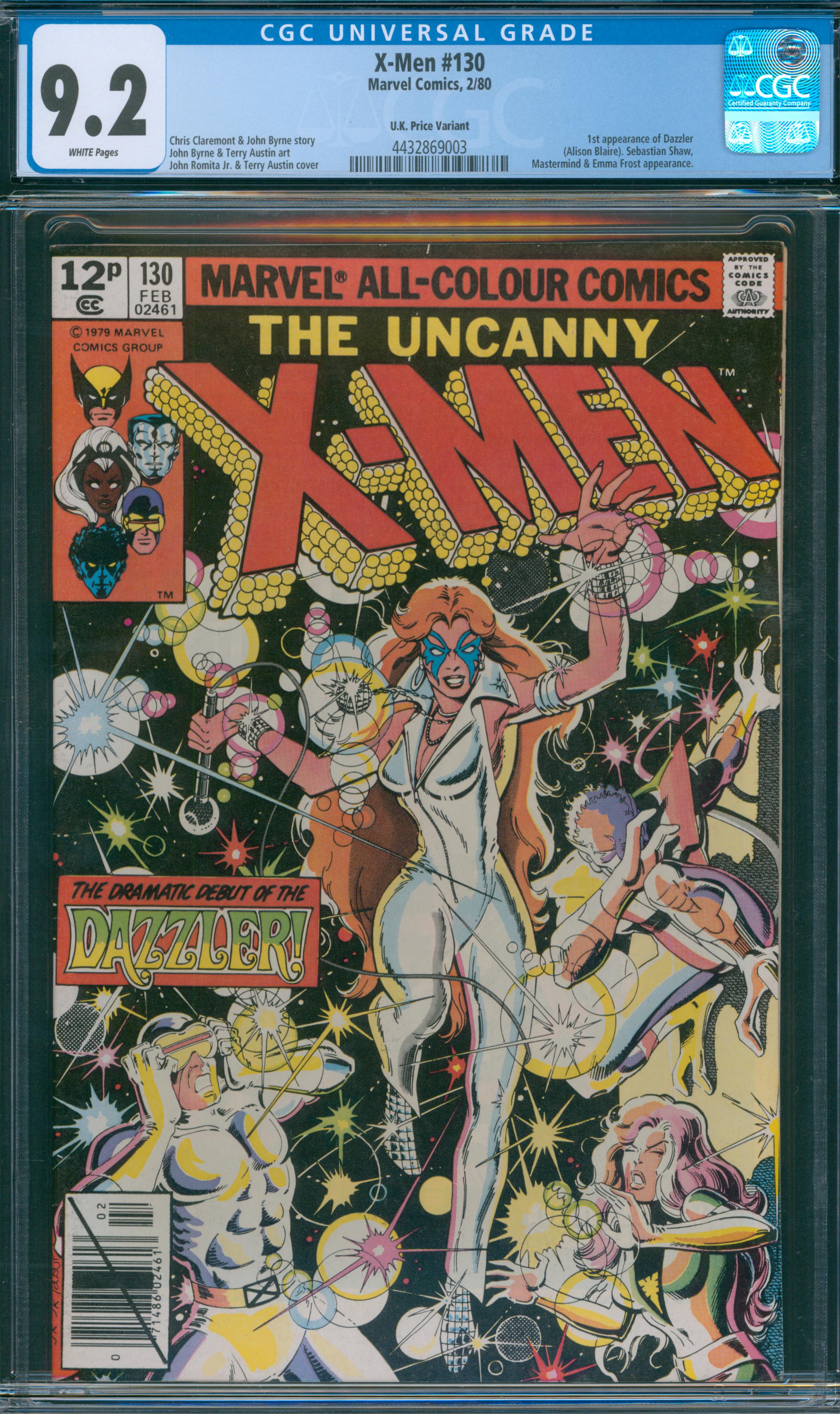 X-Men #130 CGC 9.2