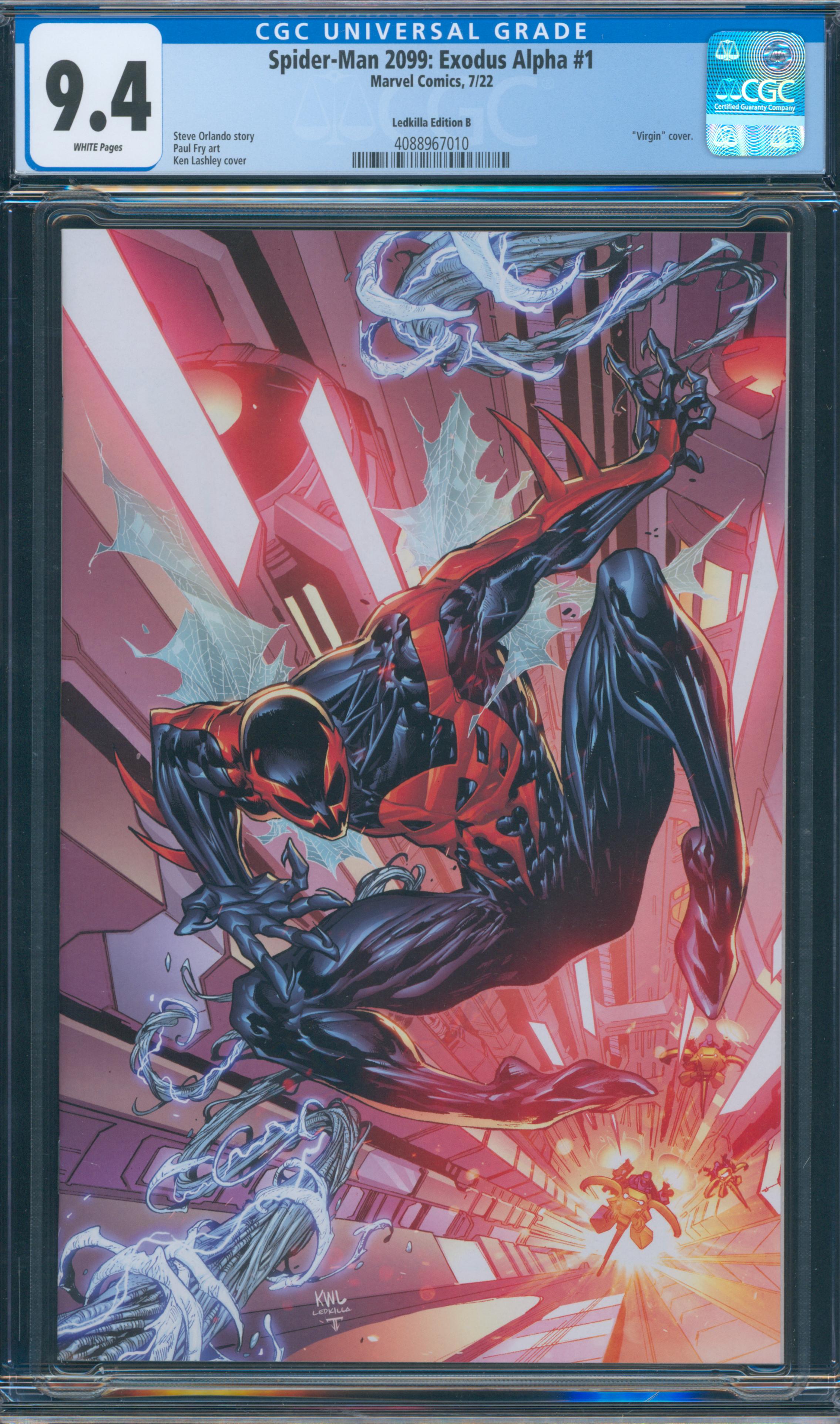 Spider-Man 2099: Exodus Alpha #1 CGC 9.4