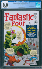 Fantastic Four: Facsmile Edition #1 CGC 8.0