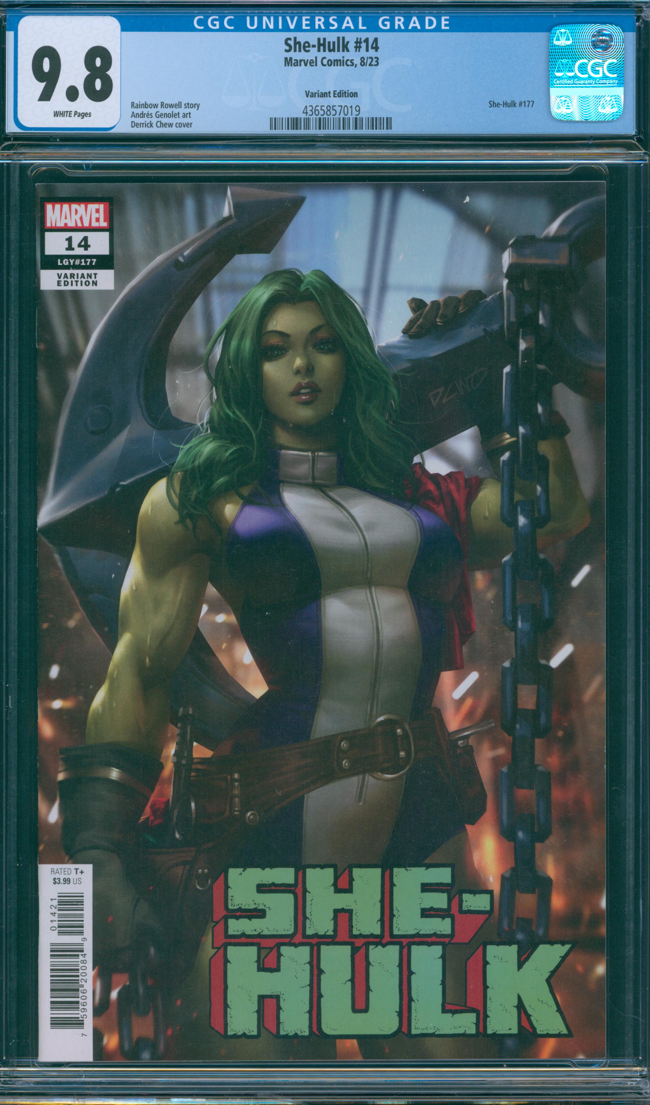 She-Hulk #14 CGC 9.8