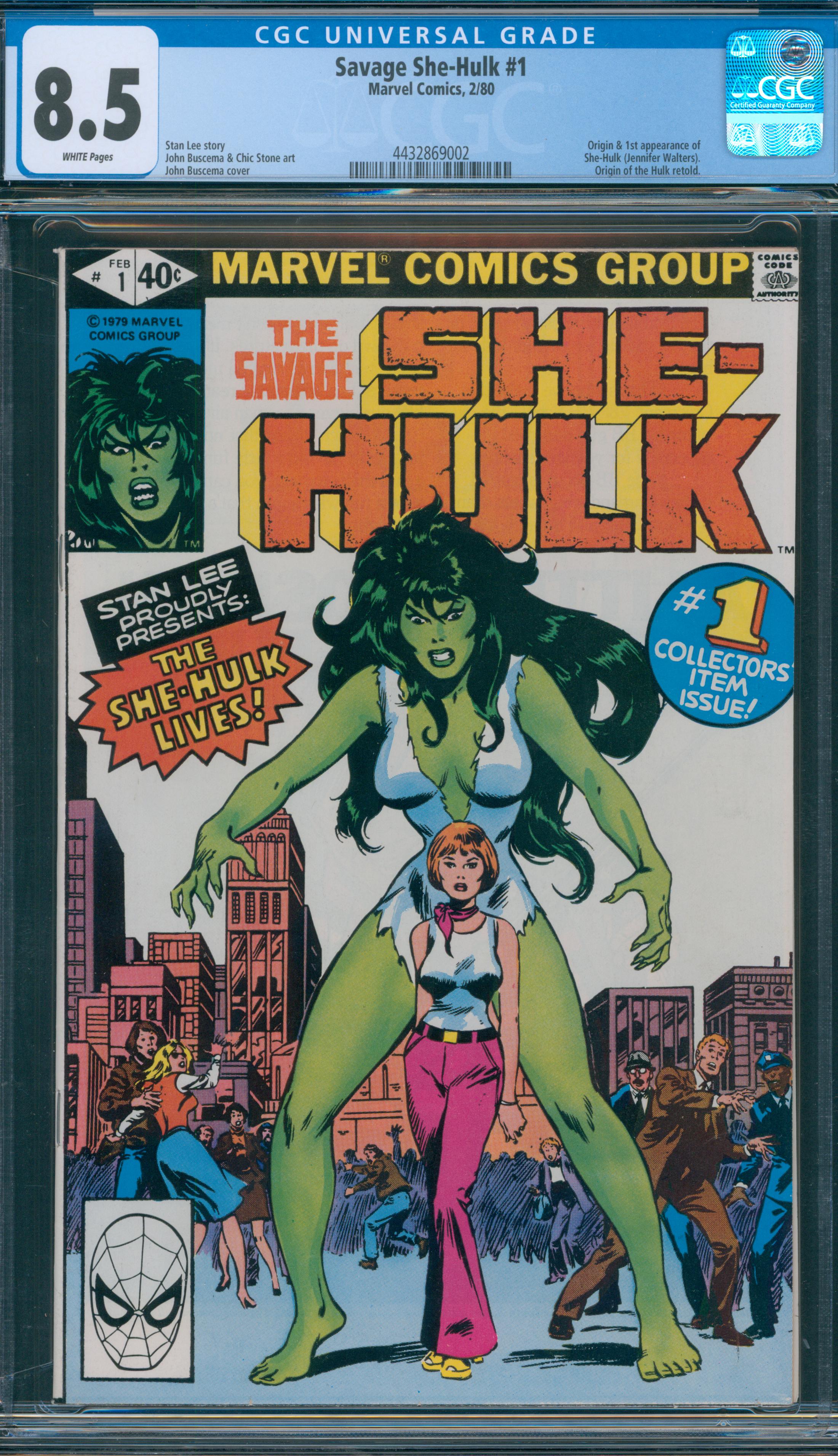 Savage She-Hulk #1 CGC 8.5