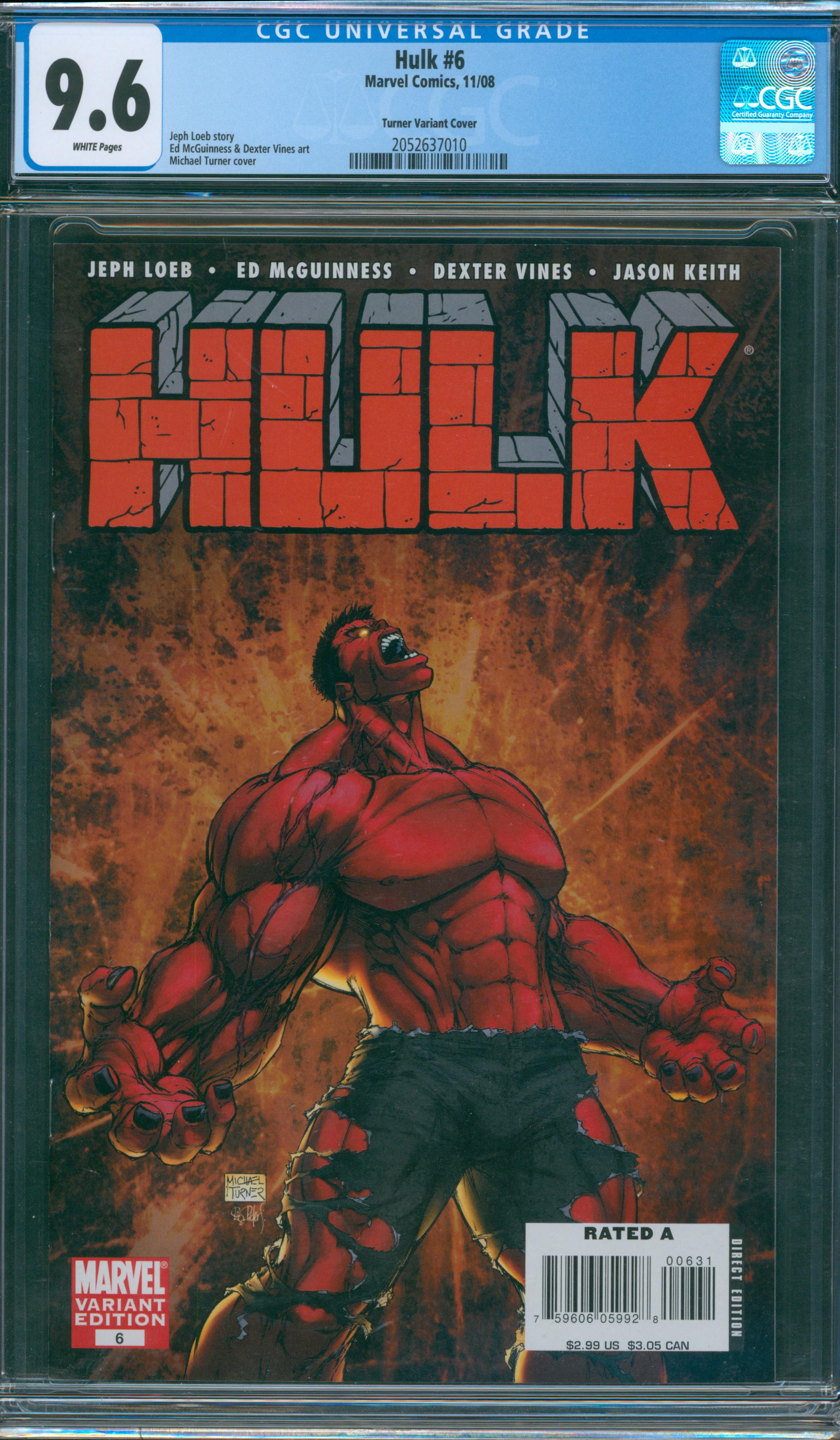 Hulk #6 CGC 9.6