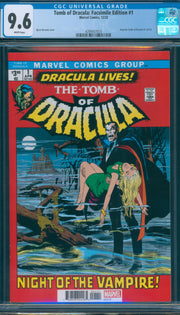 Tomb of Dracula: Facsimile Edition #1 CGC 9.6
