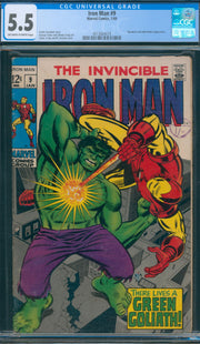 Iron Man #9 CGC 5.5