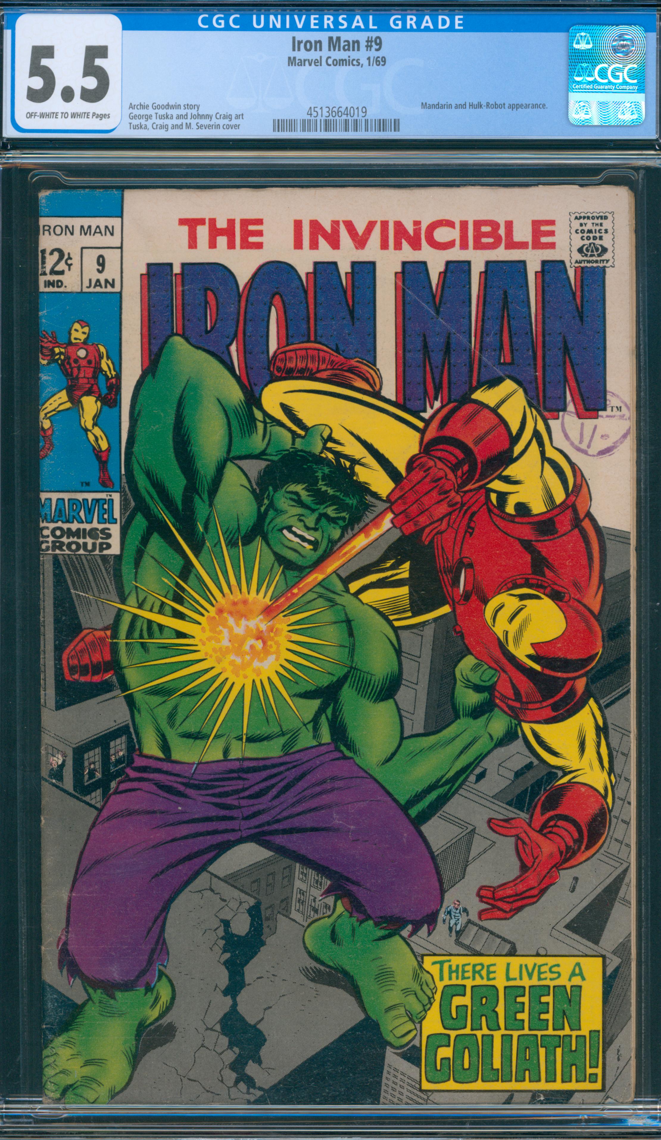 Iron Man #9 CGC 5.5