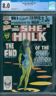 Savage She-Hulk #25 CGC 8.0