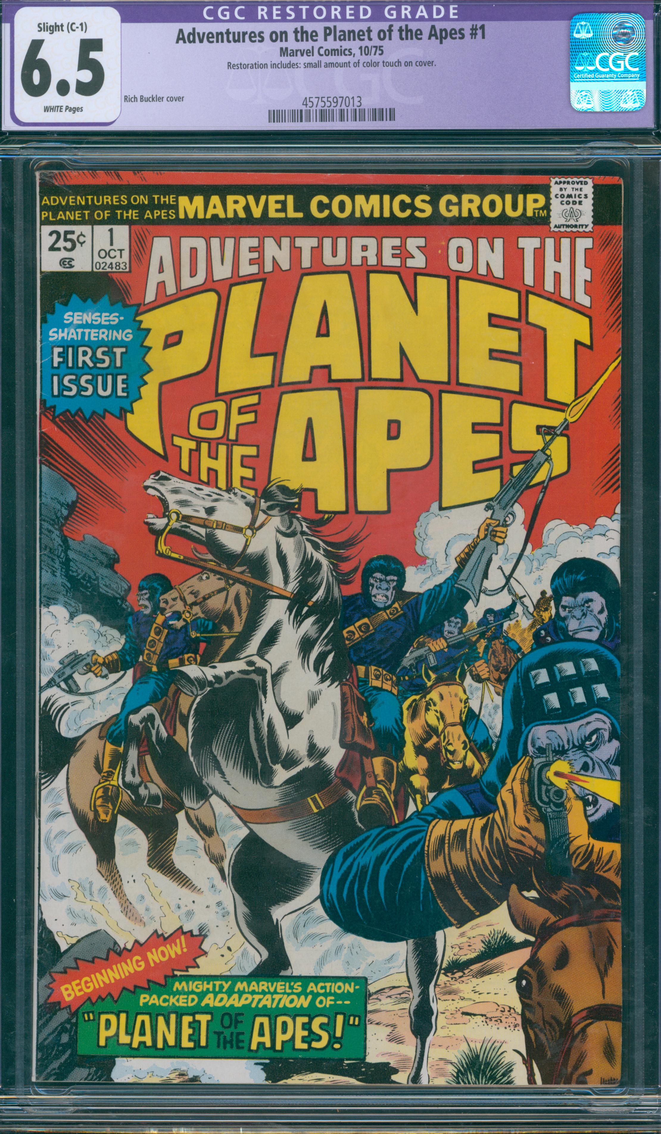 Adventures on the Planet of the Apes #1 CGC 6.5