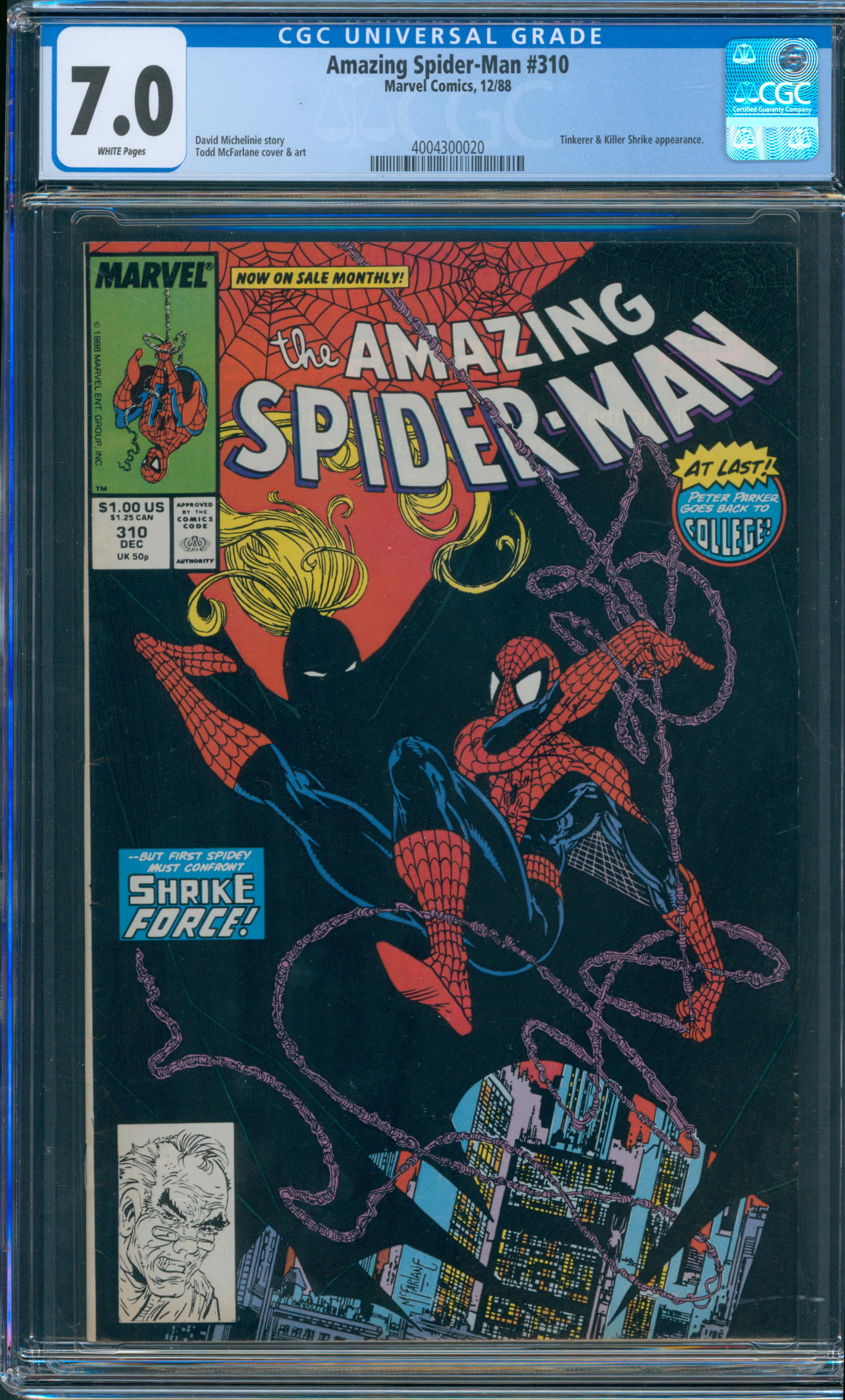Amazing Spider-Man #310 CGC 7.0