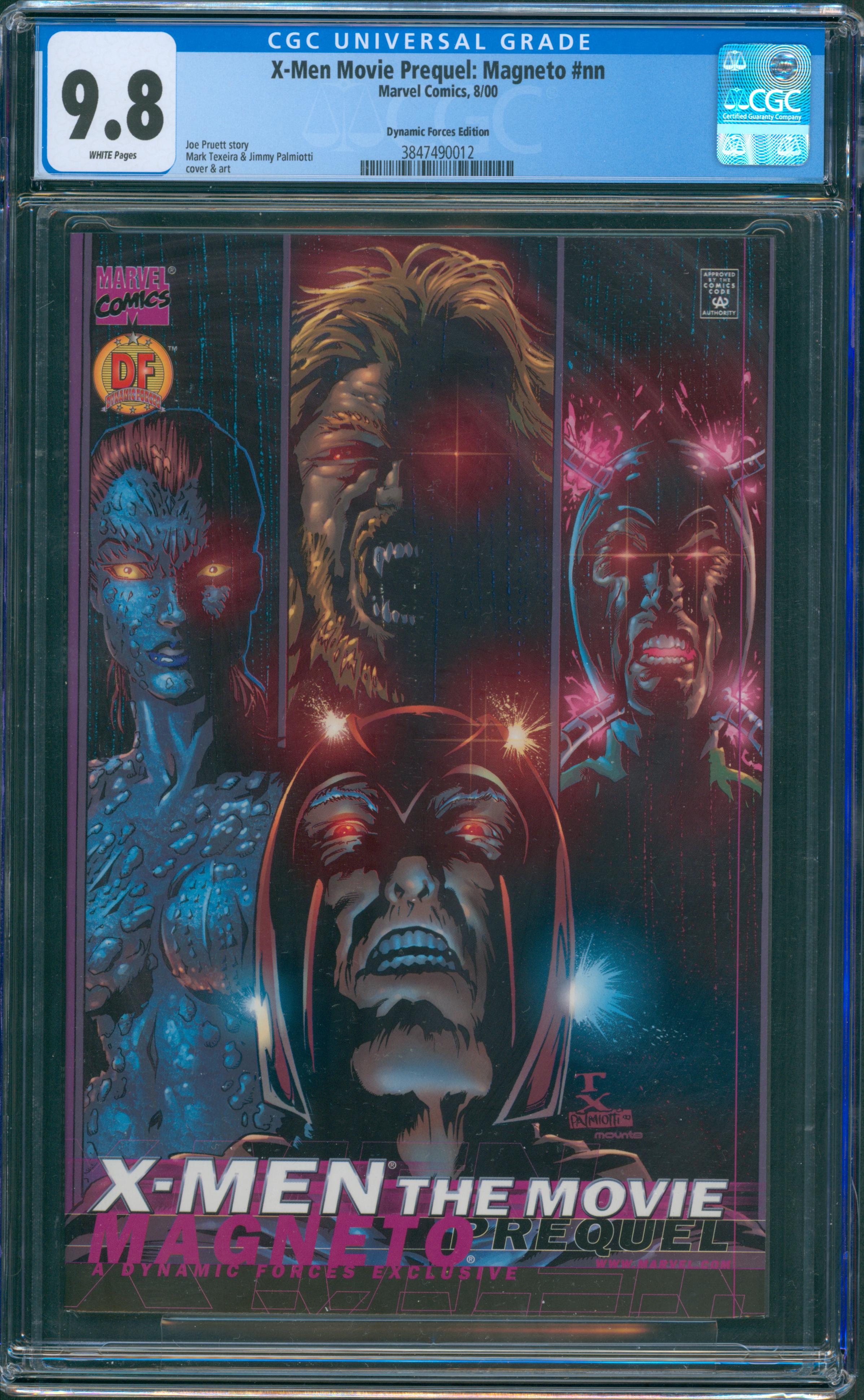 X-Men Movie Prequel: Magneto #nn CGC 9.8
