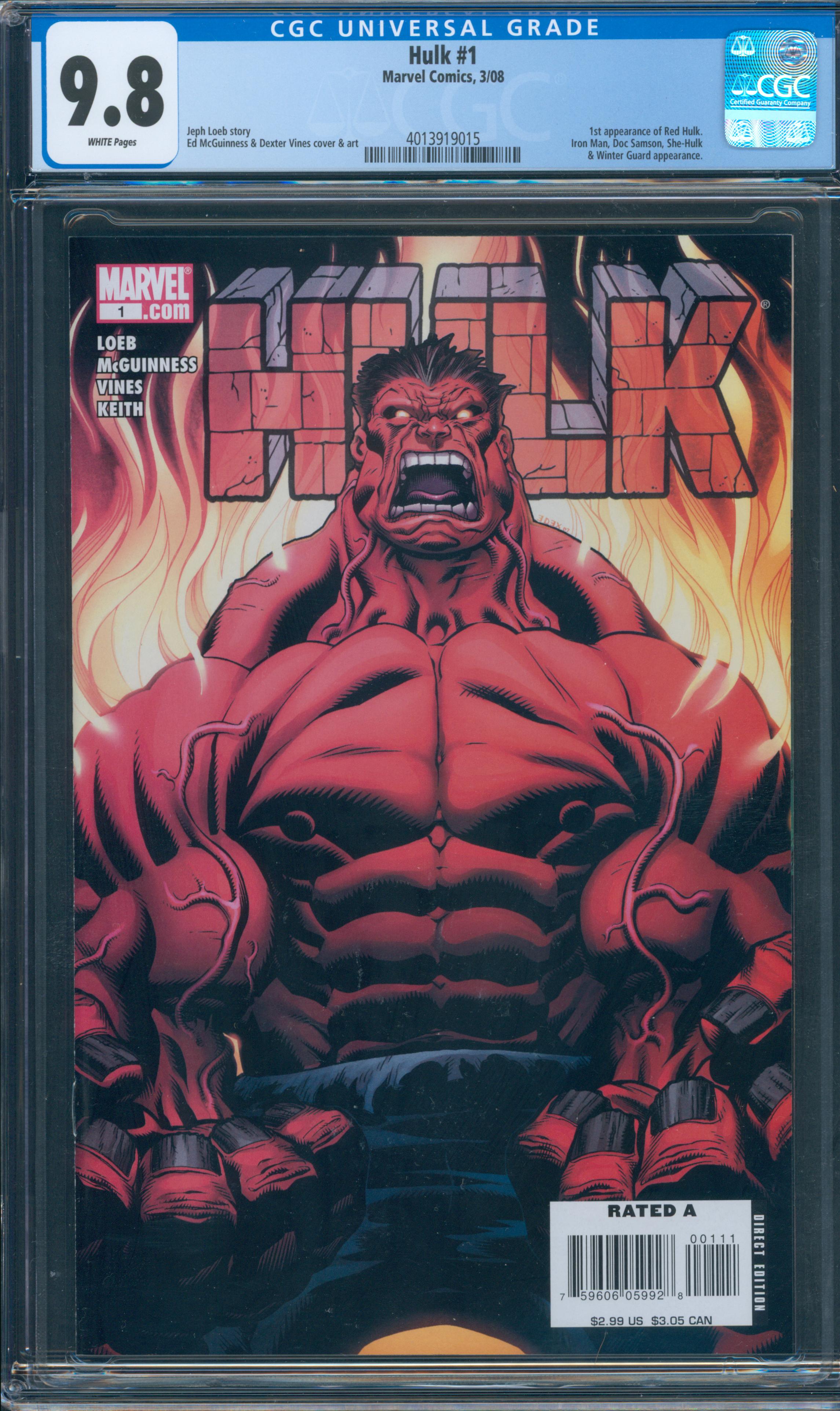 Hulk #1 CGC 9.8