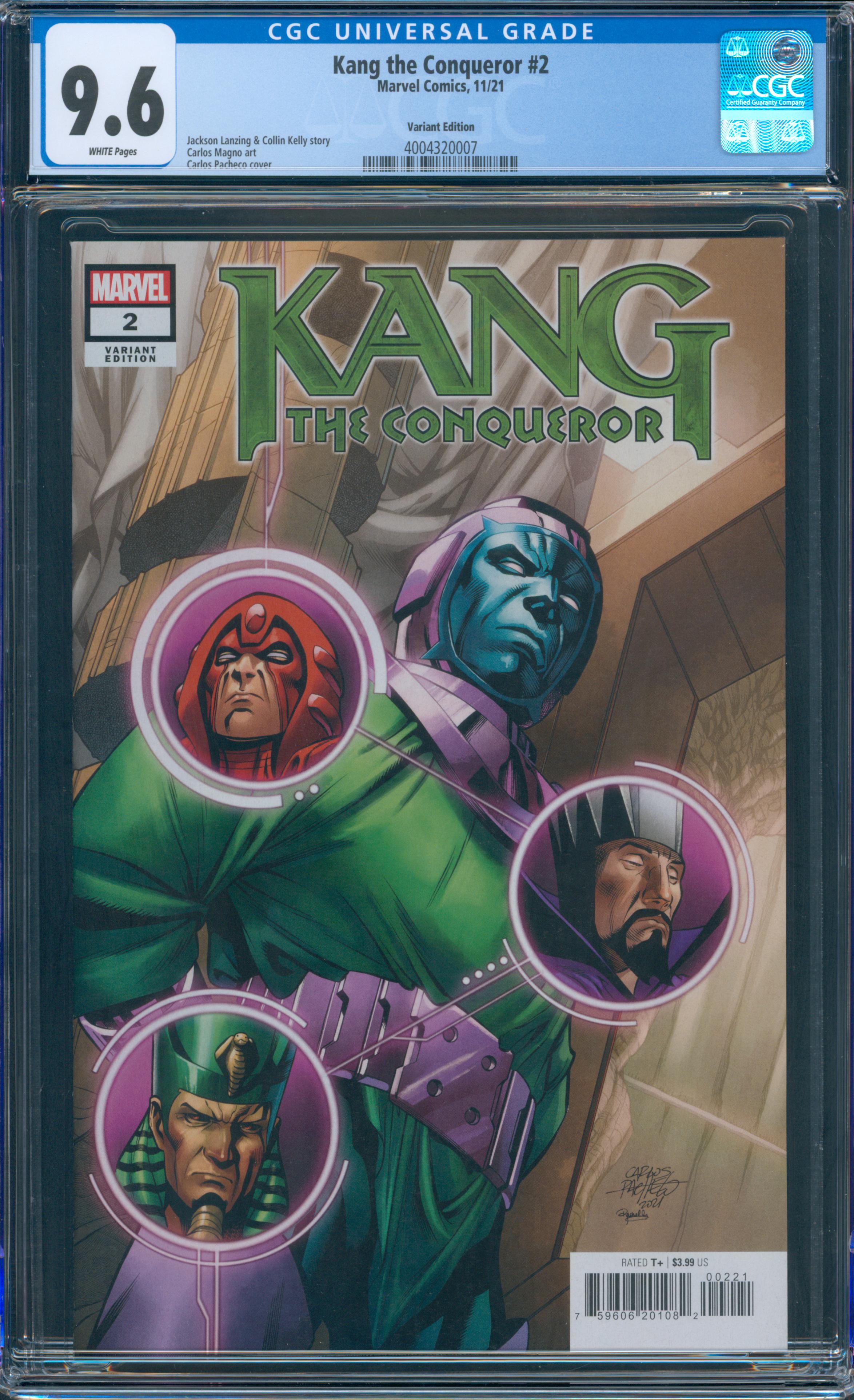 Kang the Conqueror #2 CGC 9.6