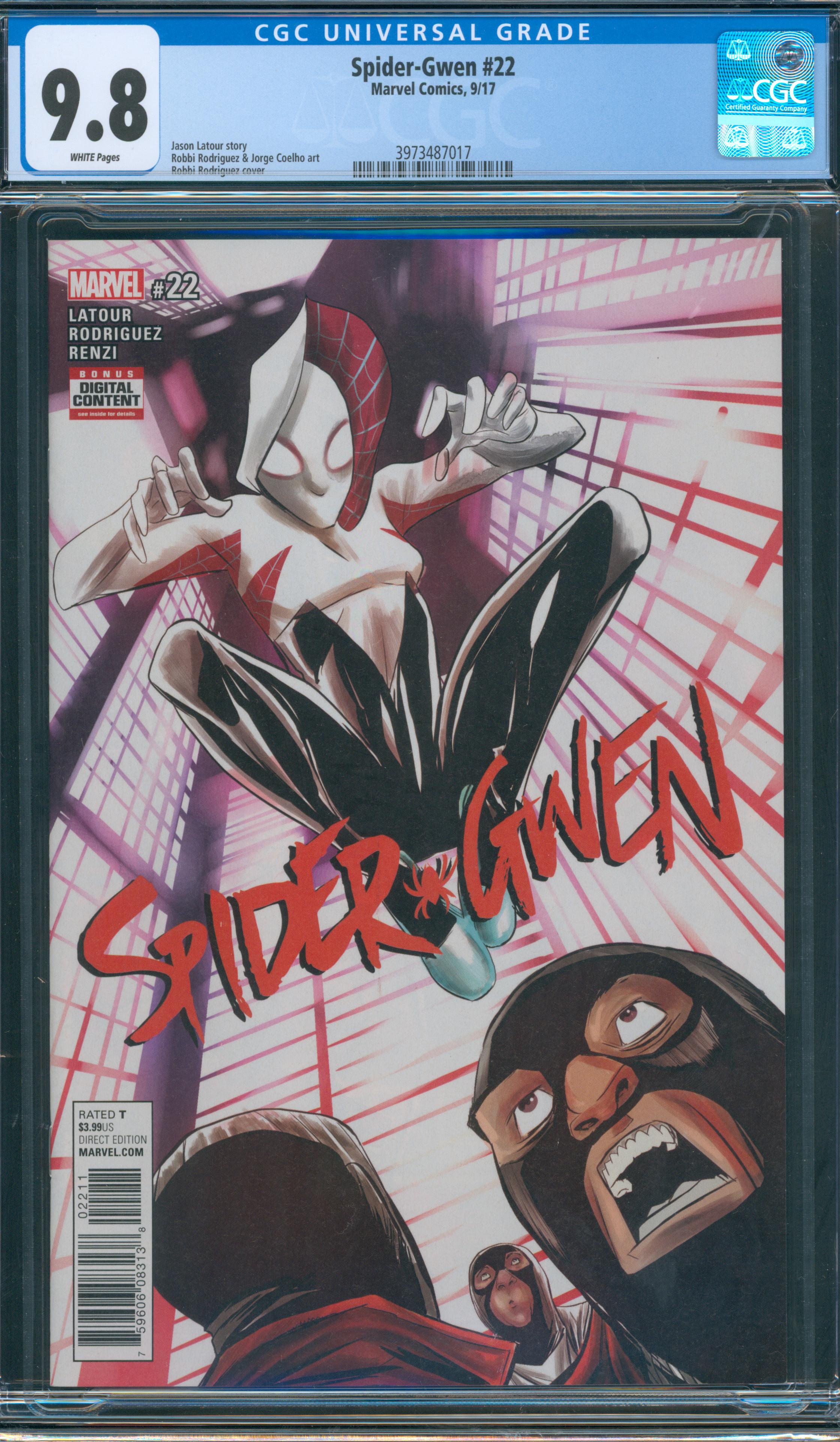 Spider-Gwen #22 CGC 9.8